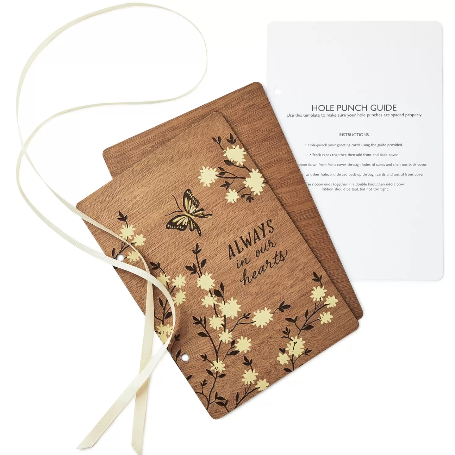 Cheap Always In Our Hearts Memorial Card Keeper Sympathy