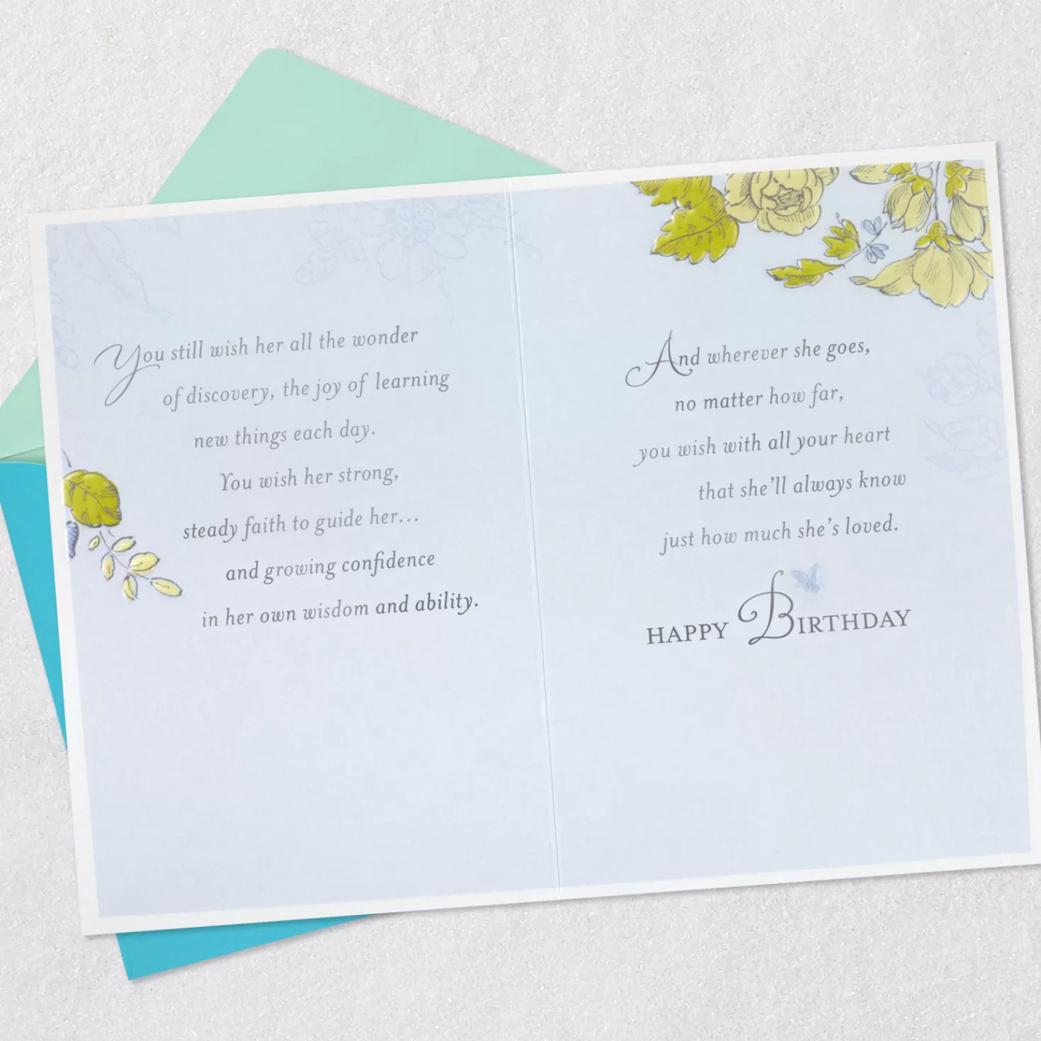 Birthday>Hallmark Always Know How Much You'Re Loved Birthday Card For Daughter