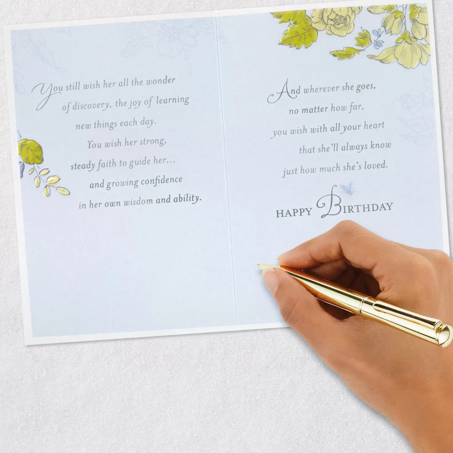 Birthday>Hallmark Always Know How Much You'Re Loved Birthday Card For Daughter