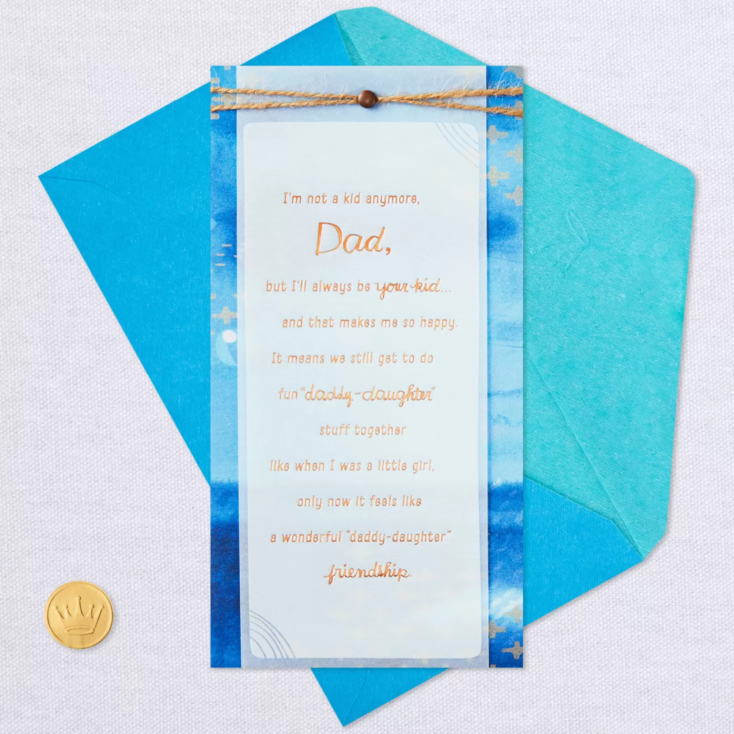 Birthday>Hallmark Always Your Kid Birthday Card For Dad From Daughter