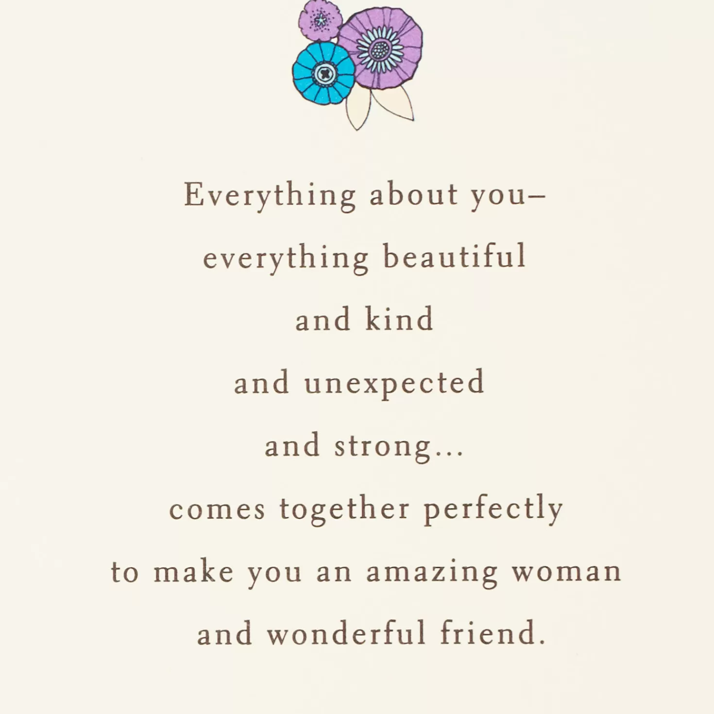 Birthday>Hallmark Amazing Woman, Wonderful Friend Birthday Card