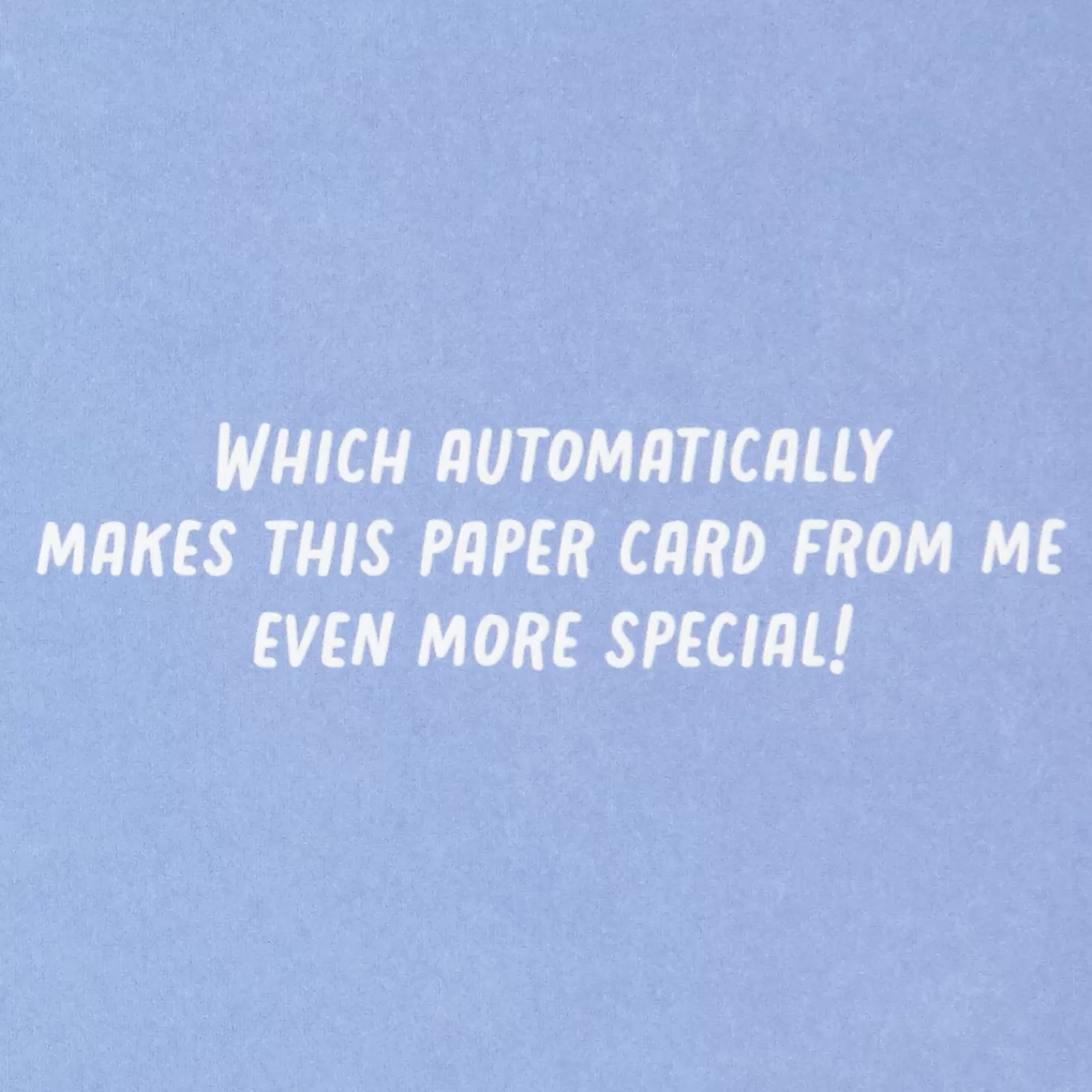 Birthday>Hallmark An Actual Paper Card Funny Birthday Card