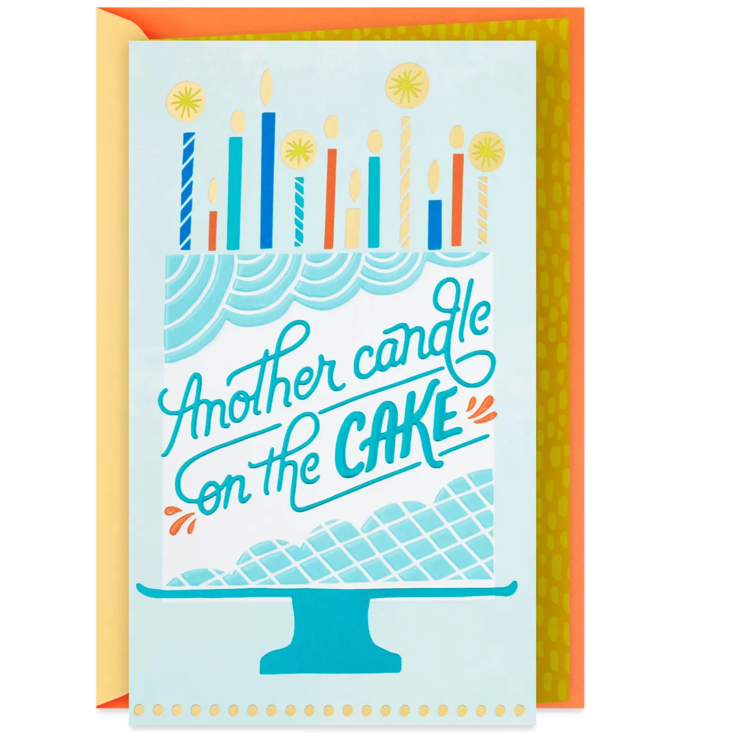 Birthday>Hallmark Another Candle On The Cake Birthday Card