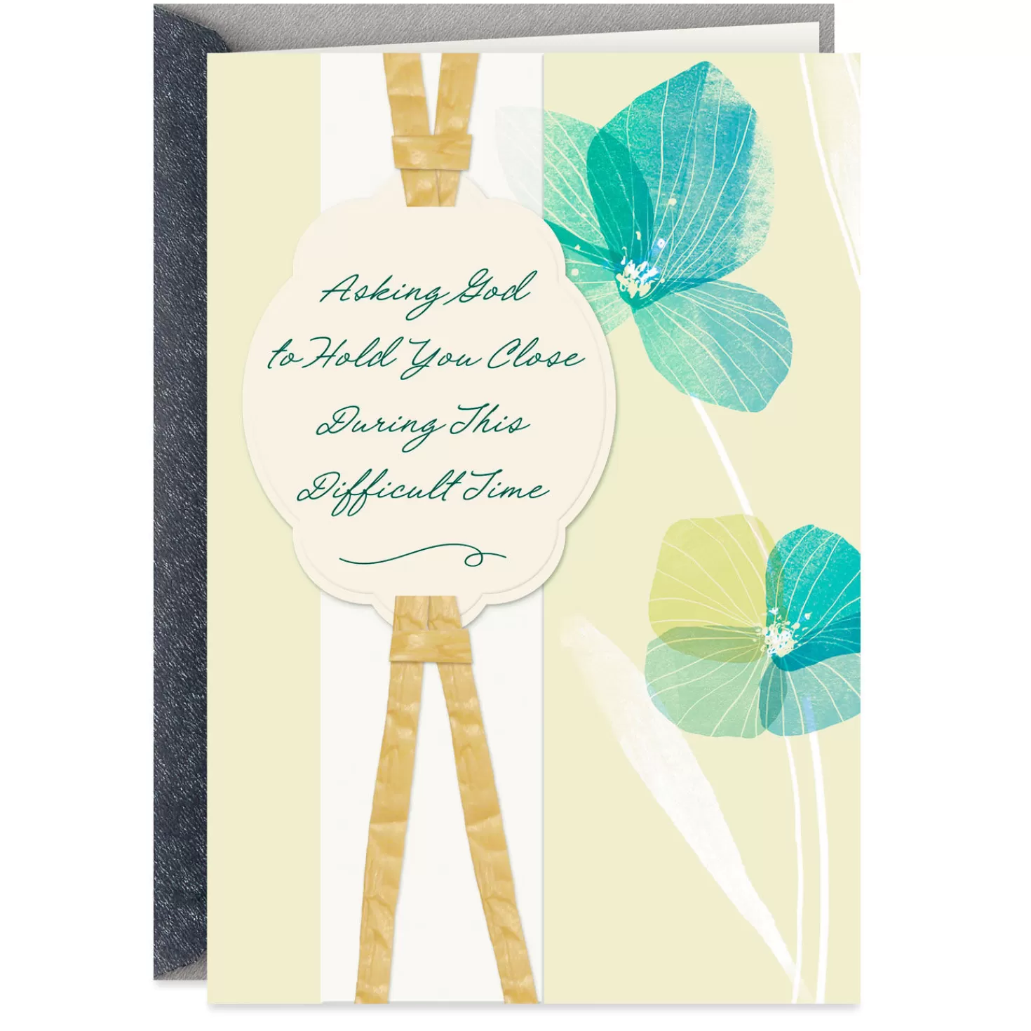 Best Sale Asking God To Hold You Close Sympathy Card Sympathy