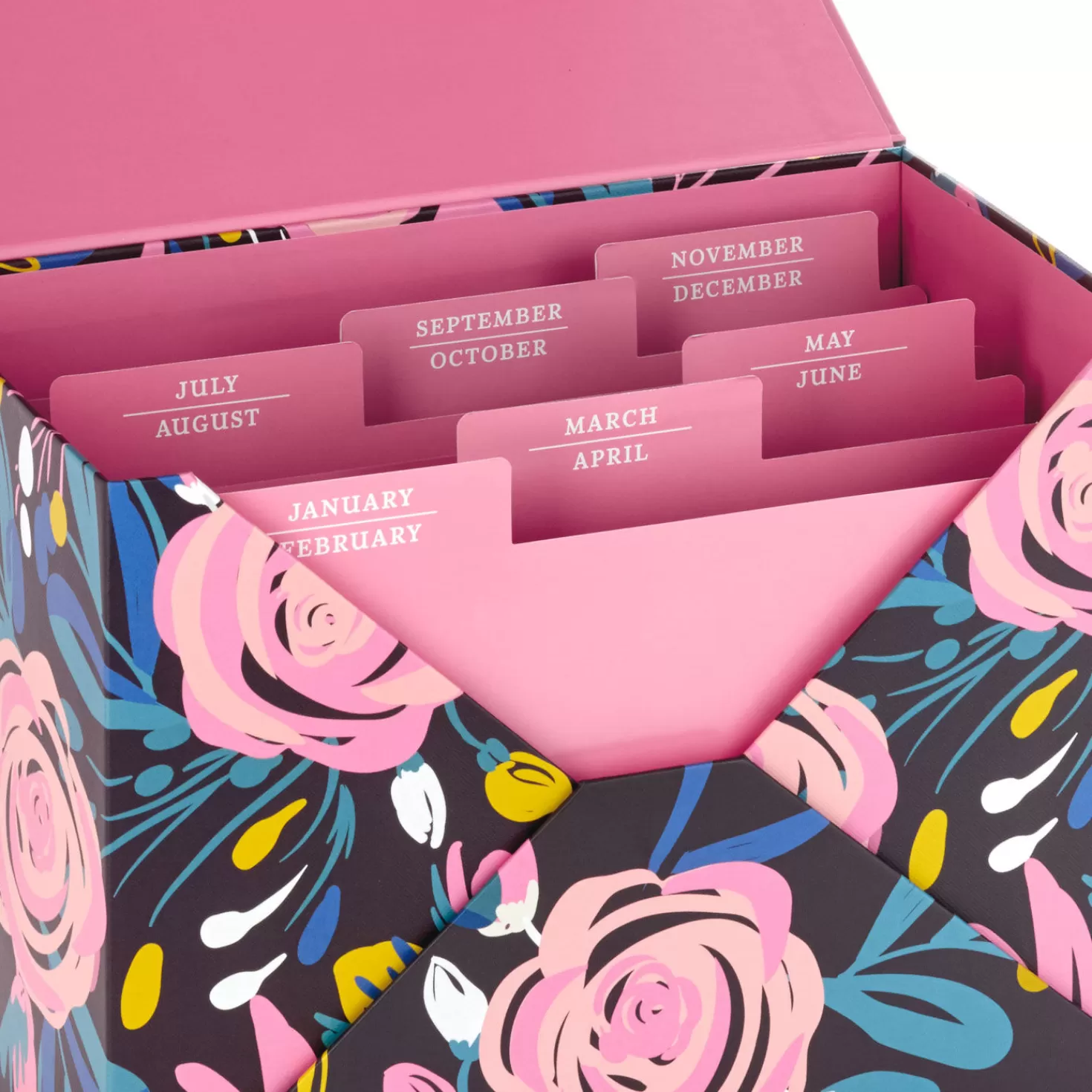 Birthday>Hallmark Assorted Cards For All Occasions In Floral Organizer Box, Box Of 24