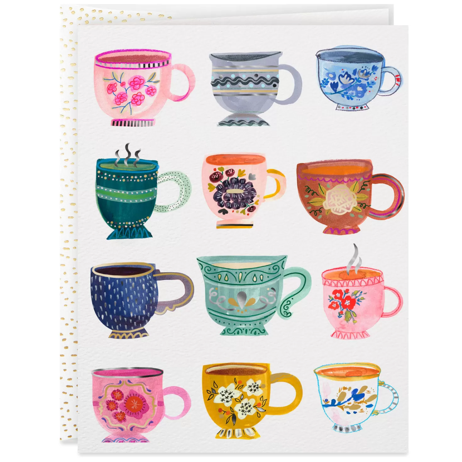 Birthday>Hallmark Assorted Cups Of Tea Birthday Card