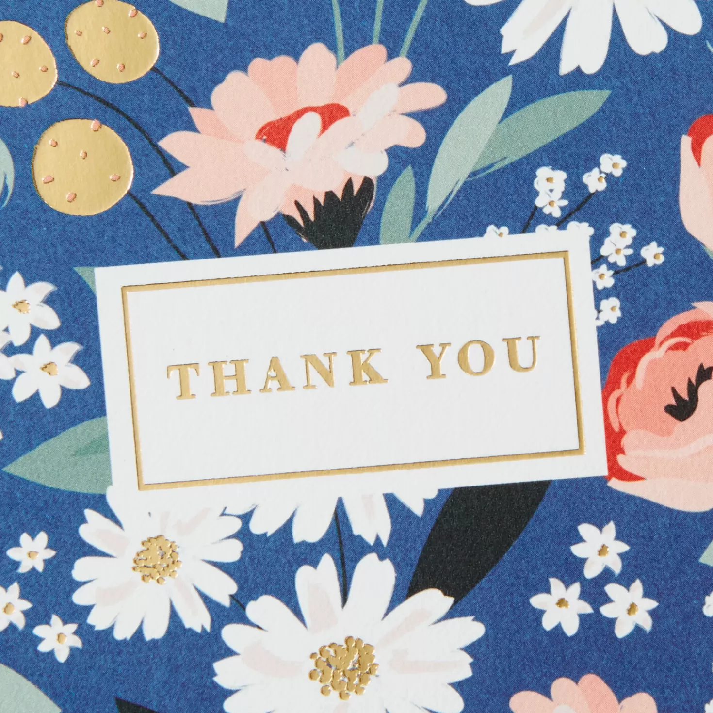 Hot Assorted Floral Blank Thank-You Notes And Note Cards, Box Of 50 Thank You