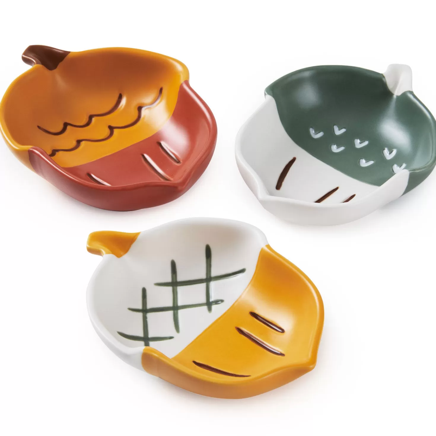 Halloween (10/31)>Hallmark Autumn Acorns Stacking Bowls, Set Of 3
