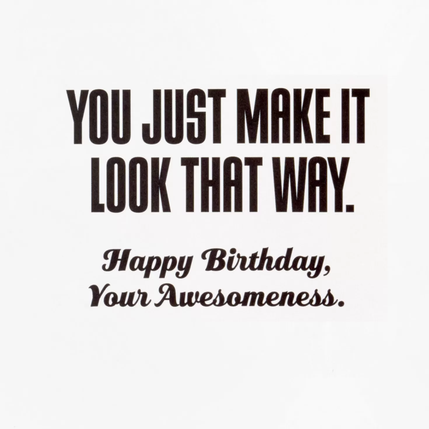 Birthday>Hallmark Awesome Funny Birthday Card With Can Cooler