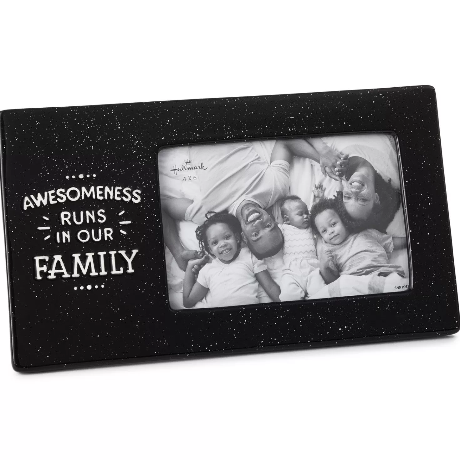 Grandparents Day (9/10)>Hallmark Awesomeness Runs In Our Family Ceramic Picture Frame, 4X6