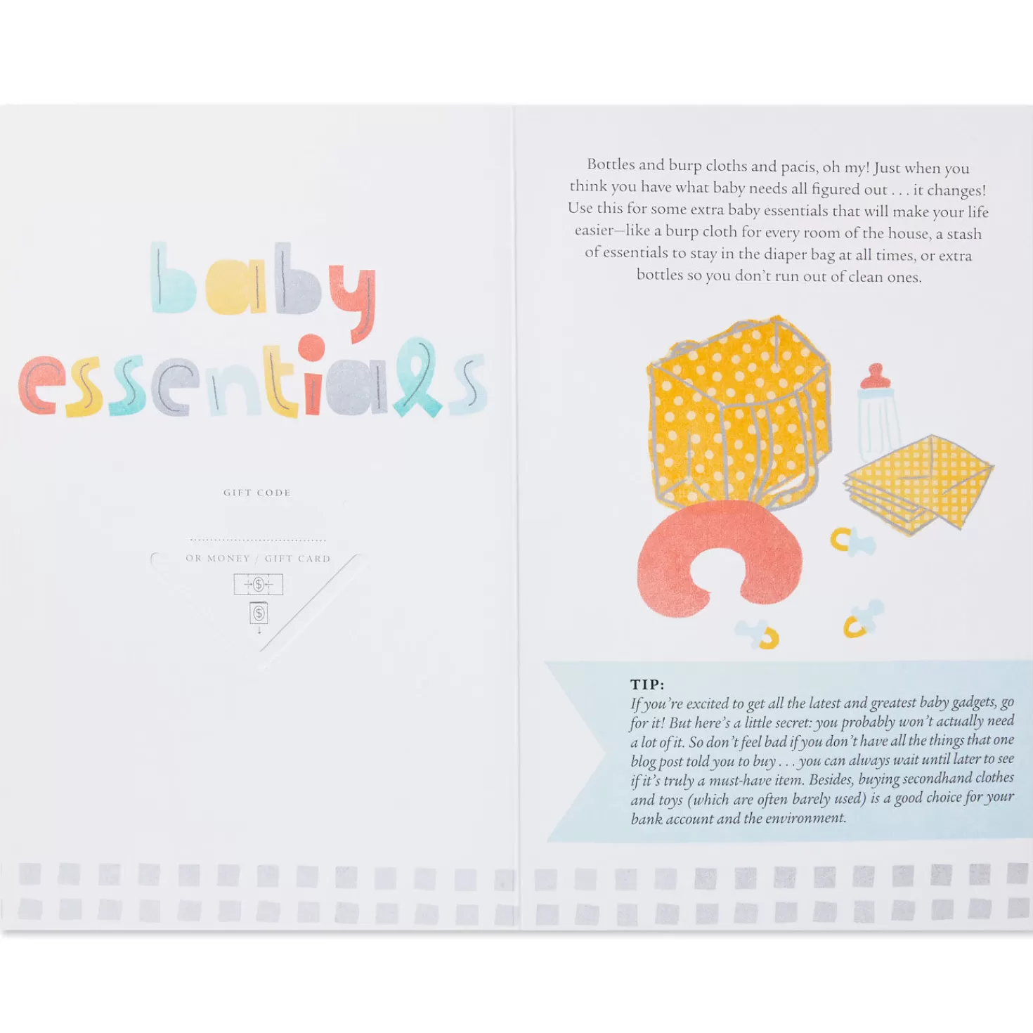 Baby>Hallmark Baby Survival Guide: Tips, Tricks, And A Little Financial Aid Book