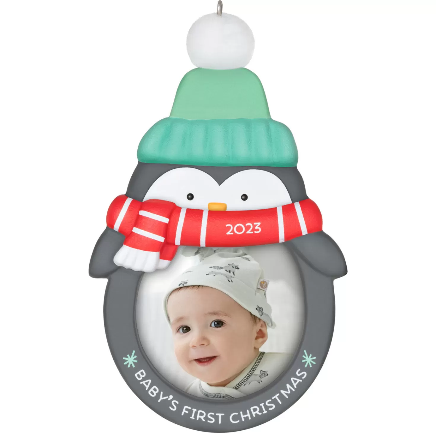 Baby>Hallmark Baby's 1St Christmas 2023 Photo Frame Ornament