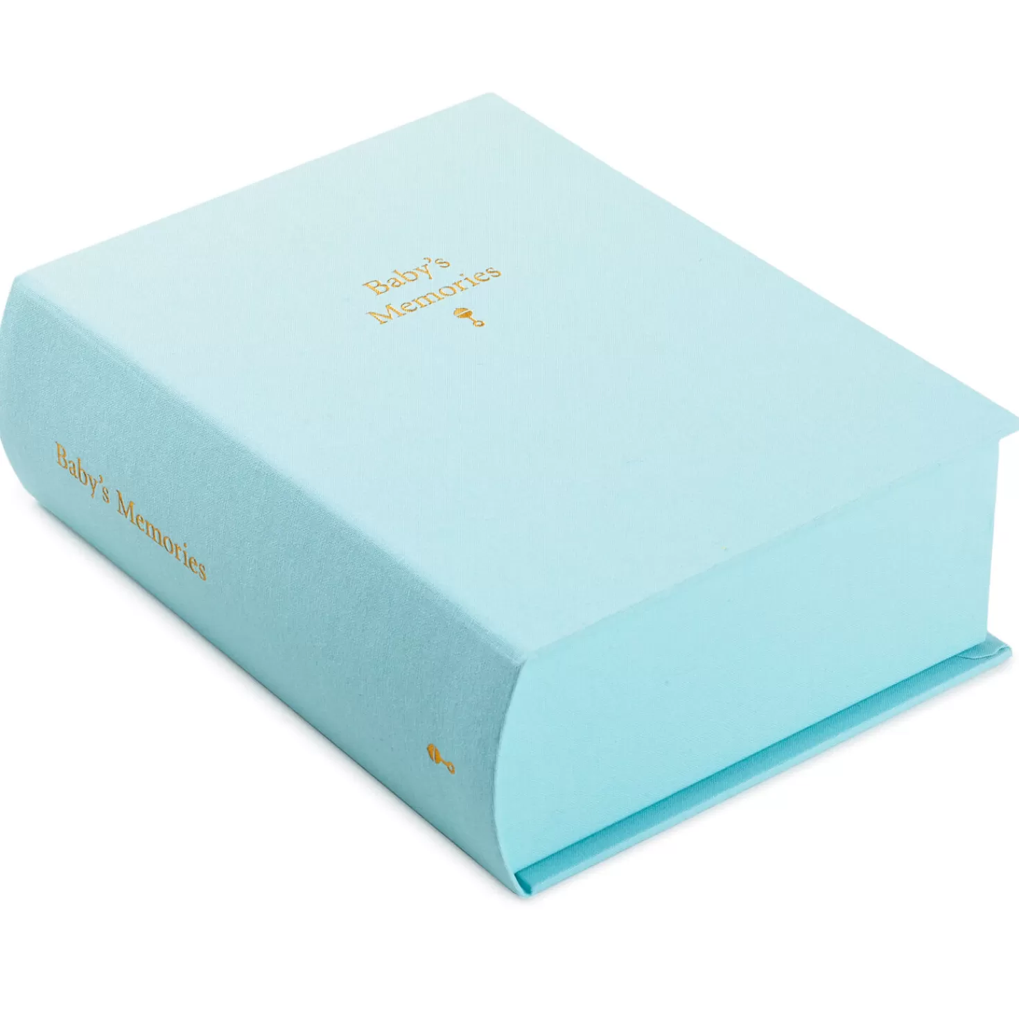 Baby>Hallmark Baby's Memories Blue Memory Box