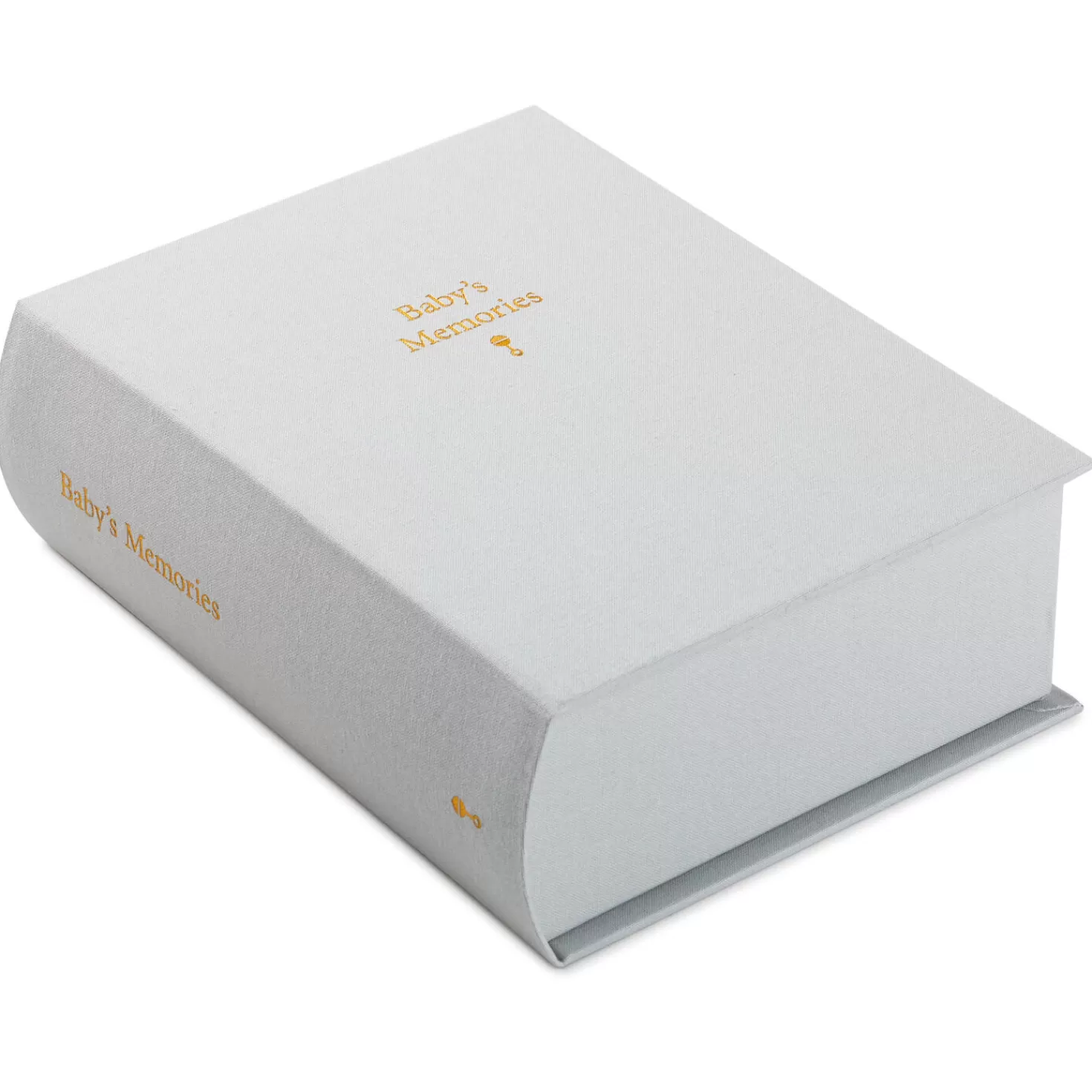 Baby>Hallmark Baby's Memories Gray Memory Box