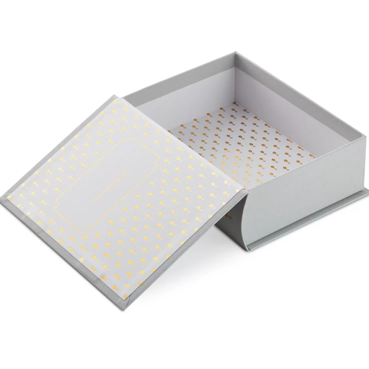 Baby>Hallmark Baby's Memories Gray Memory Box