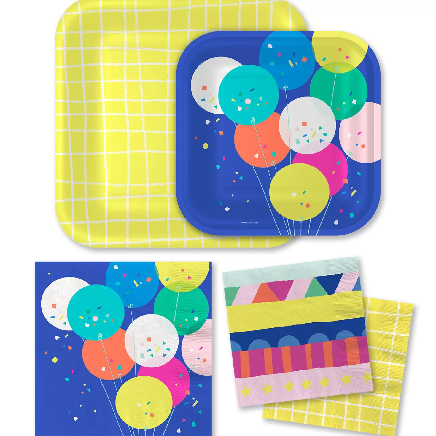 Birthday>Hallmark Balloon Time Party Essentials Set