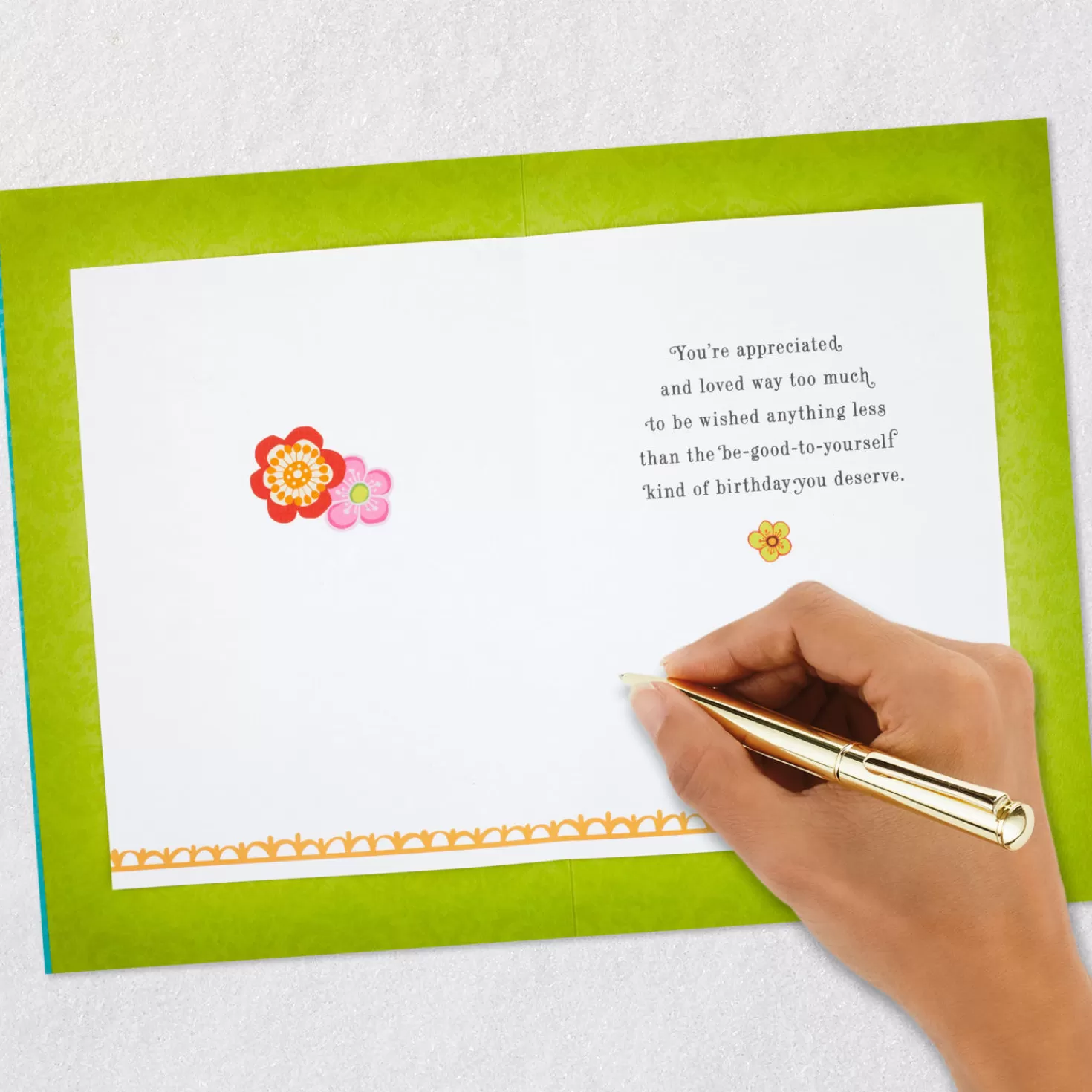 Birthday>Hallmark Be Good To Yourself Today Birthday Card For Mom