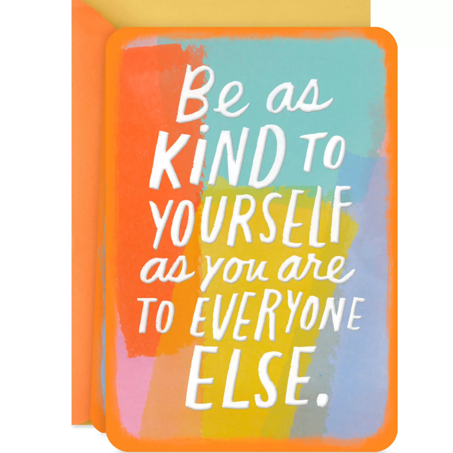 Store Be Kind To Yourself Blank Card Encouragement