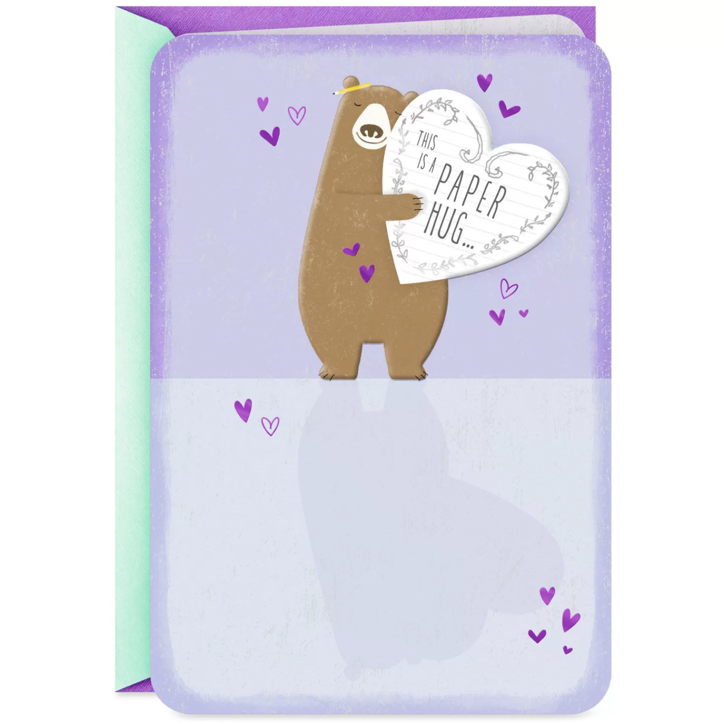 Hot Bear Hug Encouragement Card Encouragement