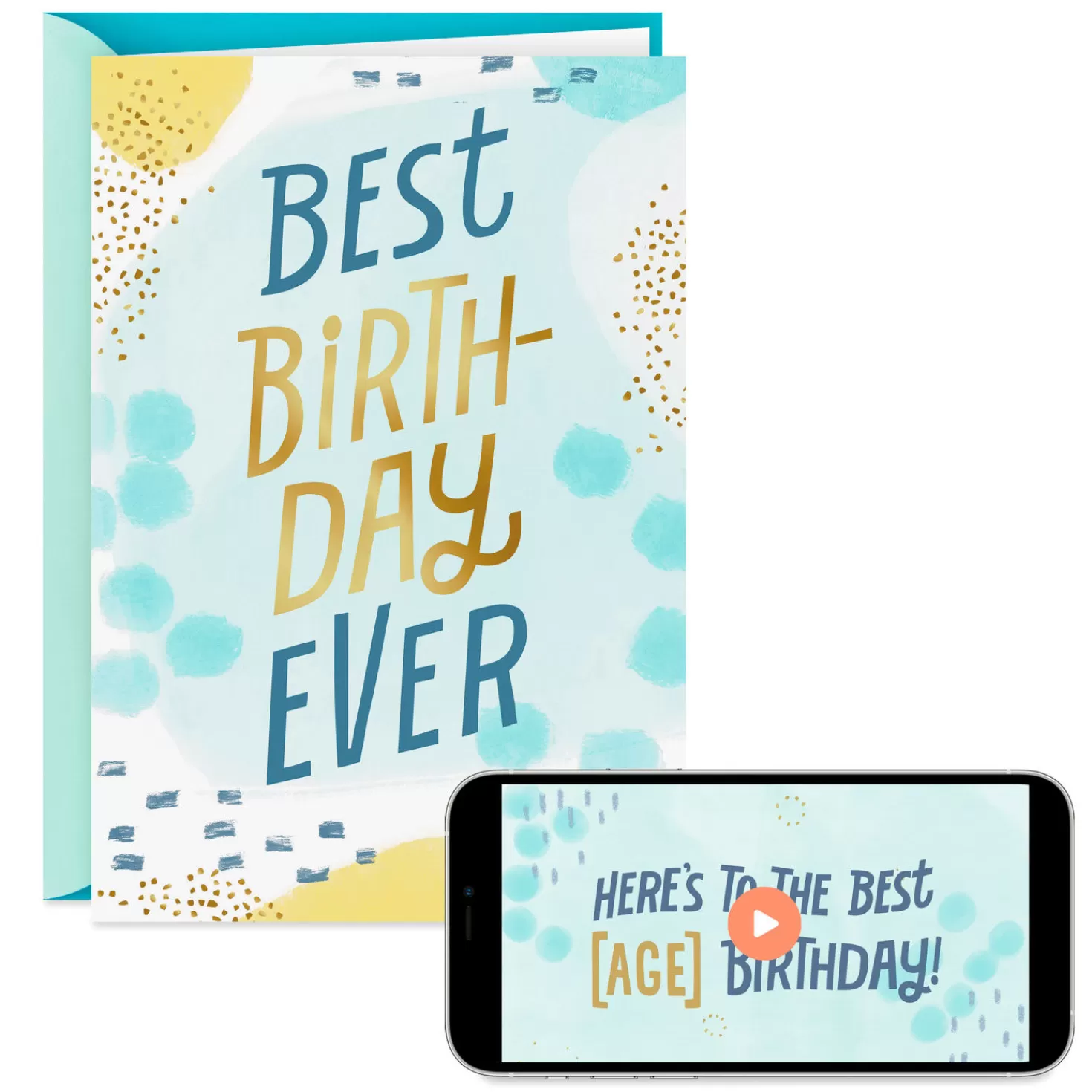 Birthday>Hallmark Best Birthday Ever Video Greeting Birthday Card