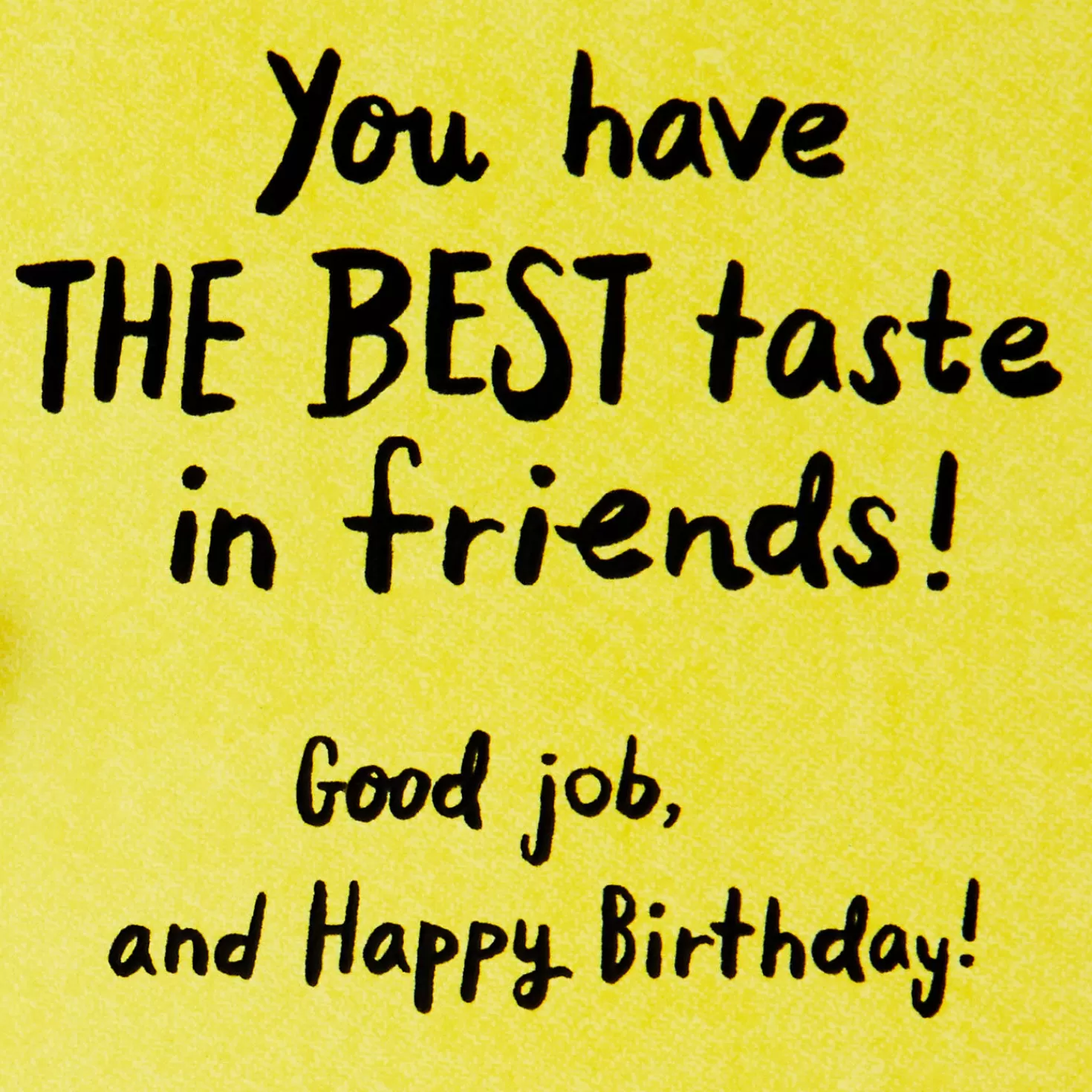 Birthday>Hallmark Best Taste In Friends Funny Pop-Up Birthday Card