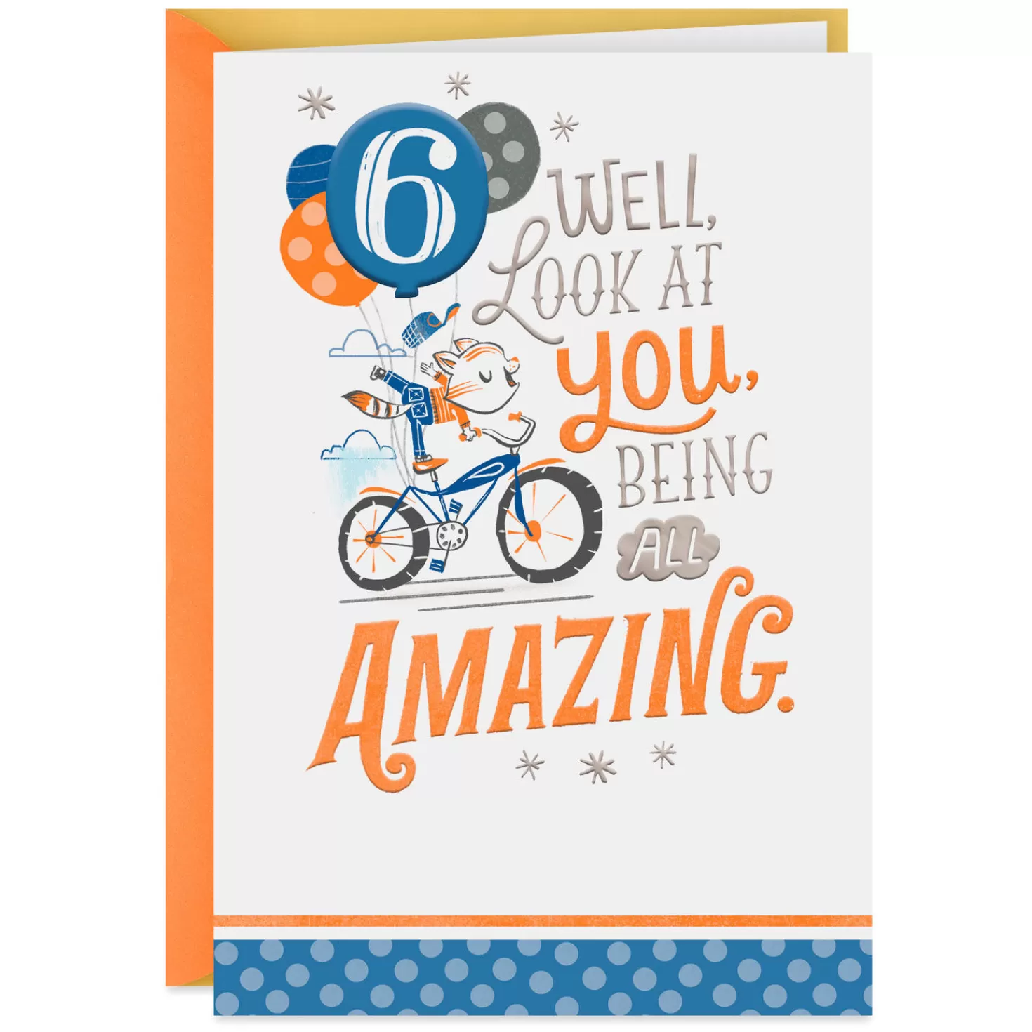 Birthday>Hallmark Best Year Yet 6Th Birthday Card