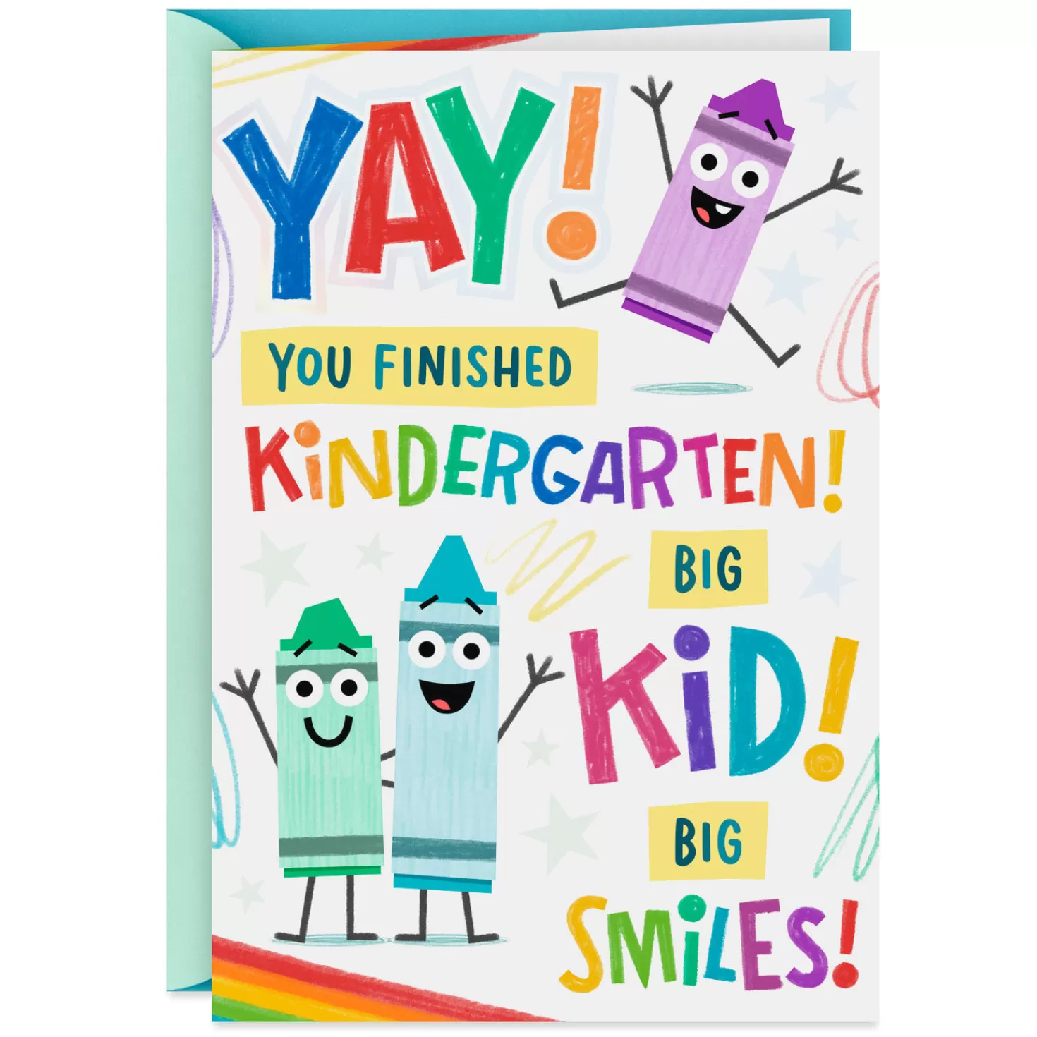 Shop Big Kid, Big Smiles Kindergarten Graduation Card Graduation