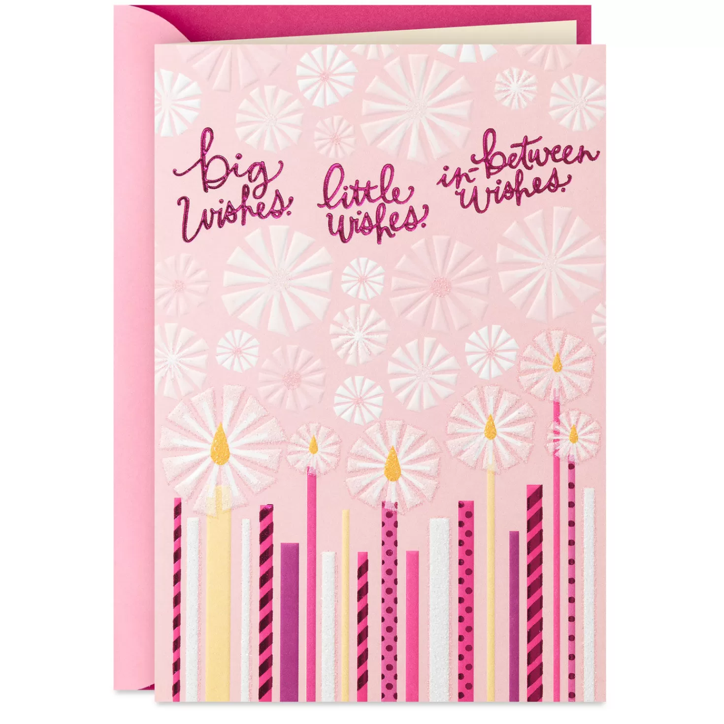 Birthday>Hallmark Big, Little And In-Between Wishes Birthday Card