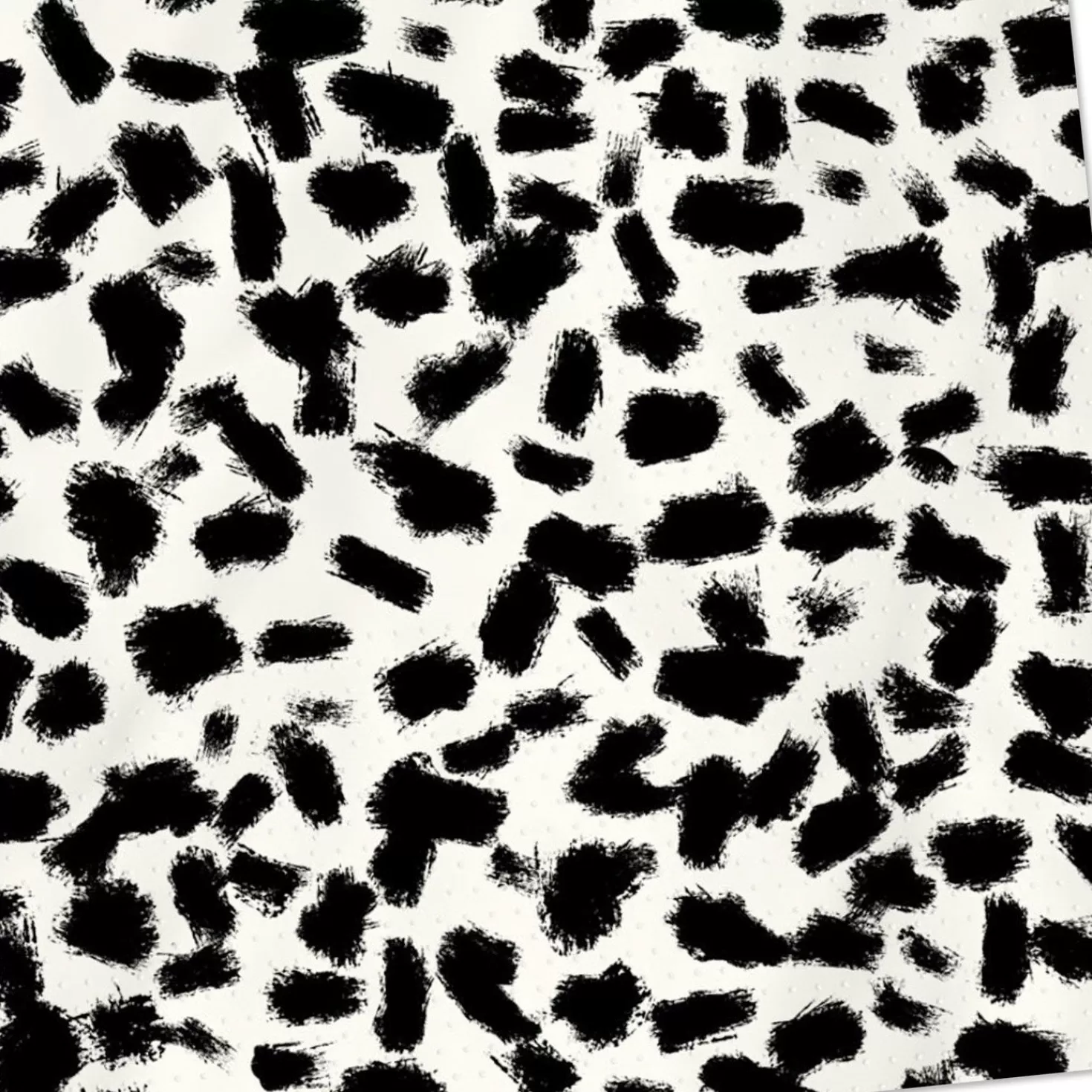 Birthday>Hallmark Black And White Animal Print Cocktail Napkins, Set Of 16