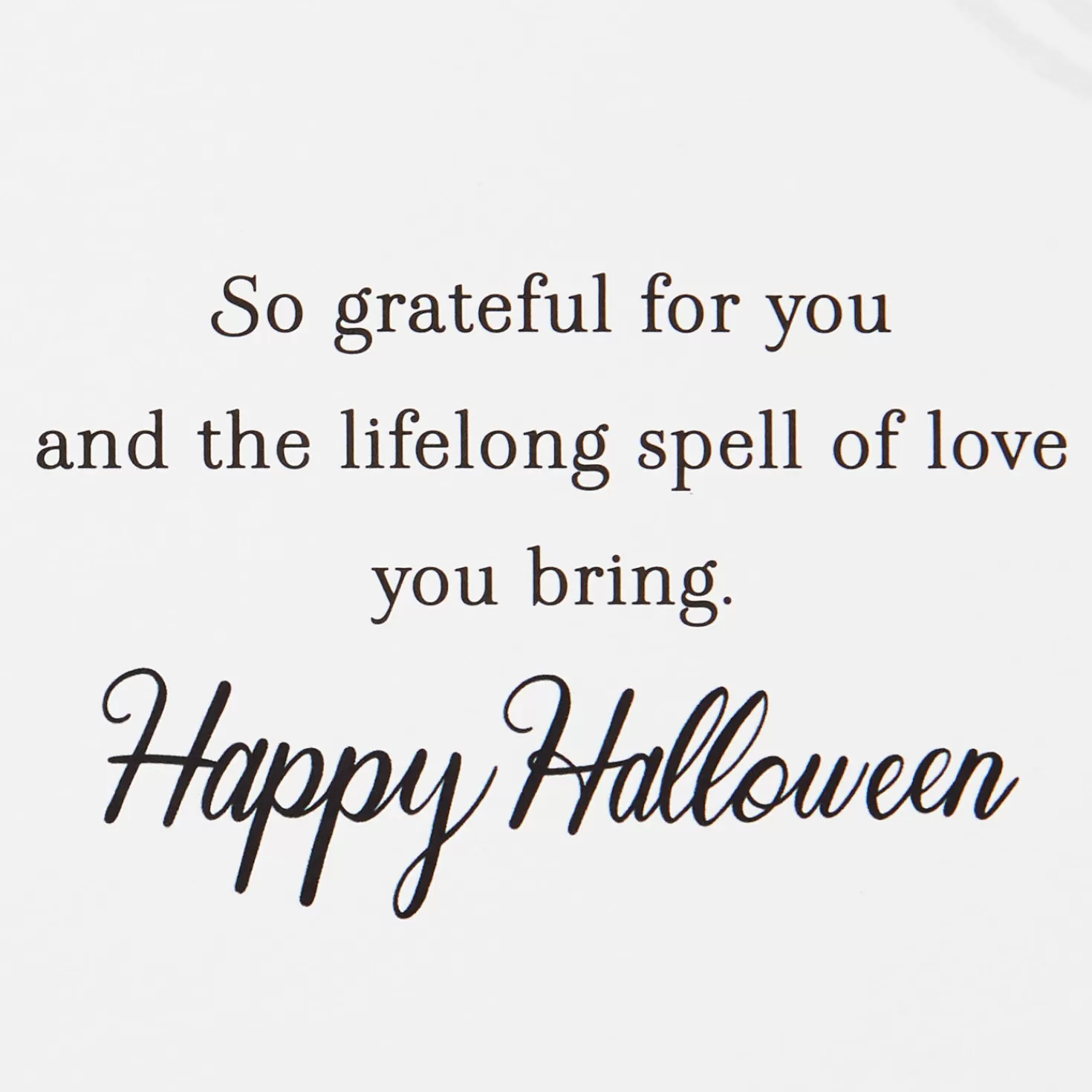 Halloween (10/31)>Hallmark Black Witch's Hat Halloween Card For Granddaughter