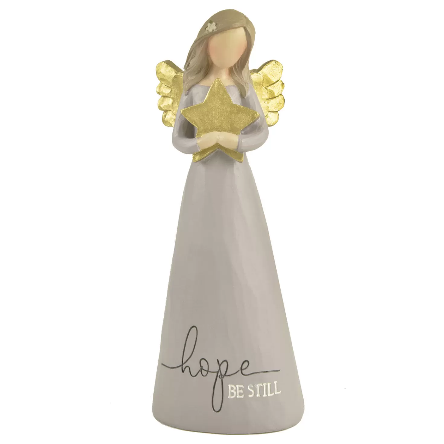 Discount Blossom Bucket Hope Be Still Angel Figurine, 5.5" Encouragement