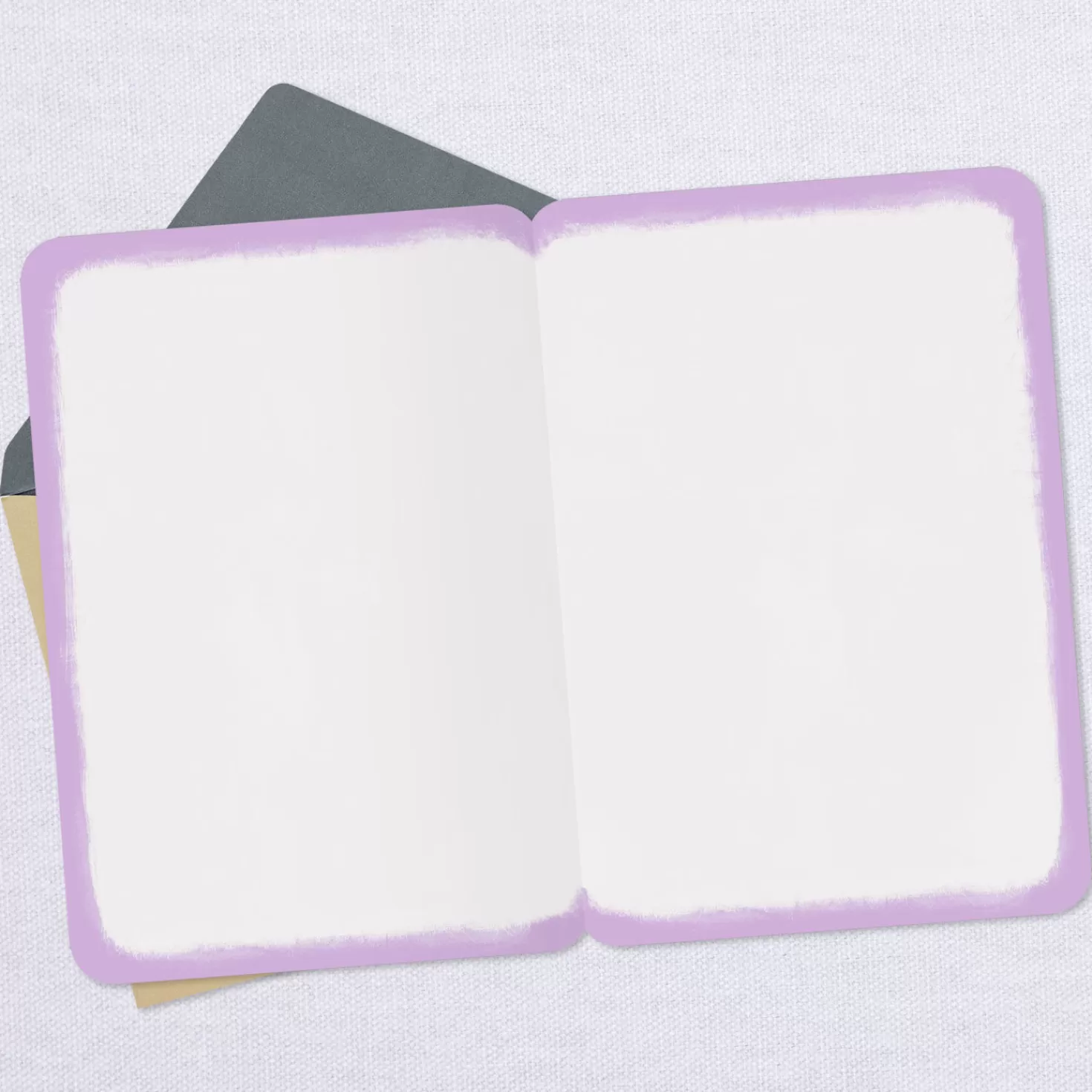 Discount Blue Bird And Purple Flowers Blank Card Sympathy