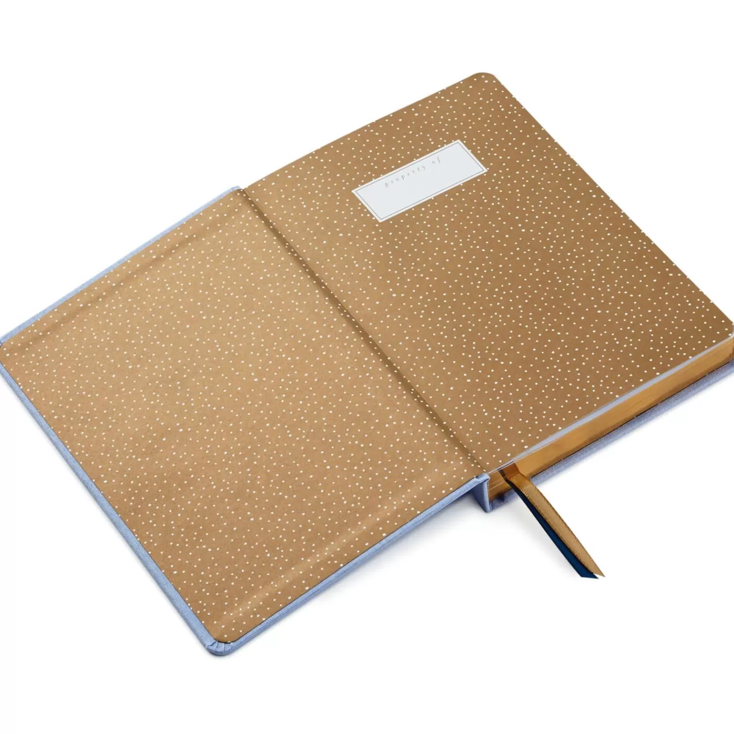 Clearance Blue Chambray Notebook Back To School