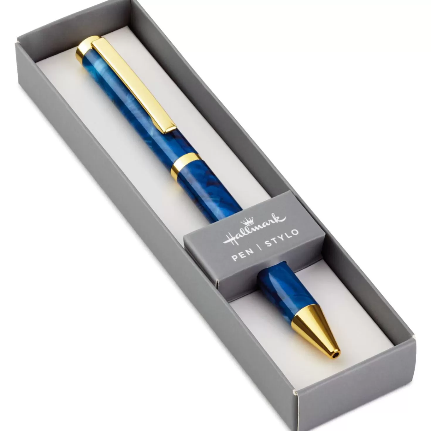 Clearance Blue Marble Pen Back To School