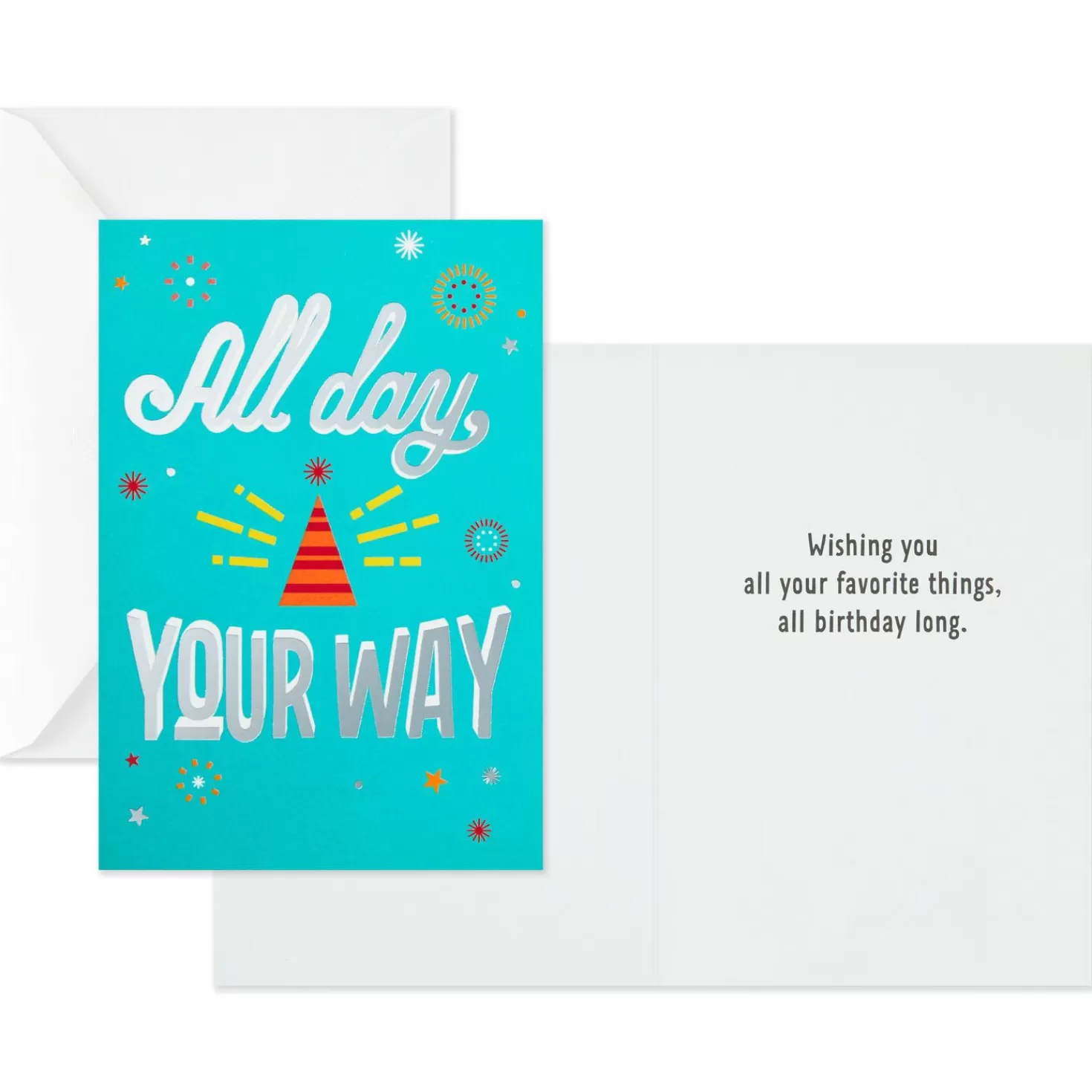 Birthday>Hallmark Bold And Bright Assorted Birthday Cards, Pack Of 12