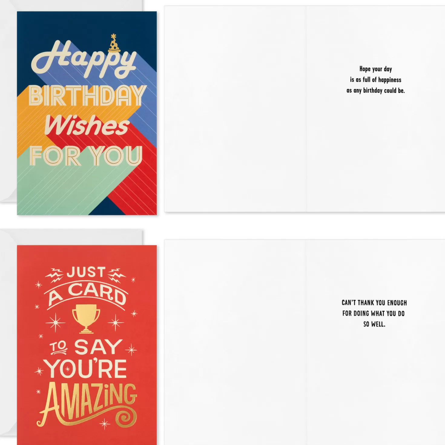 Store Bold And Colorful Boxed Teacher Appreciation Cards Assortment, Pack Of 16 Teacher Appreciation