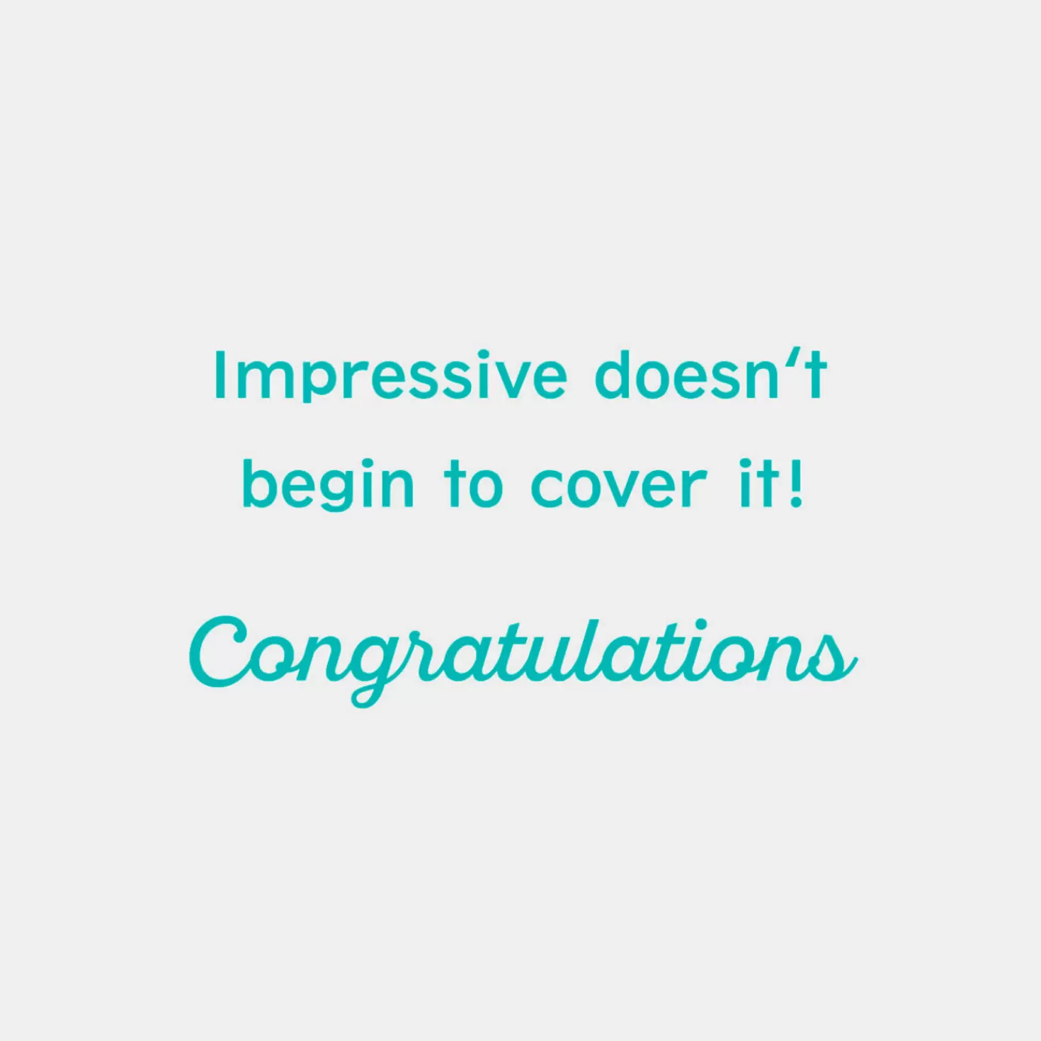 Online Bold Bravo Congratulations Card Congratulations