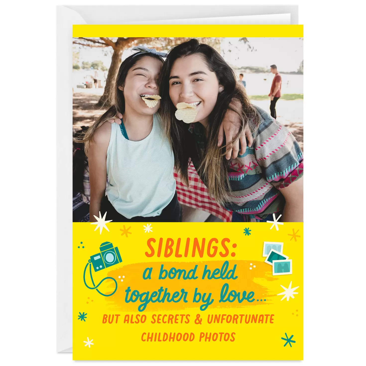 Clearance Bonded By Love Folded Love Photo Card Congratulations
