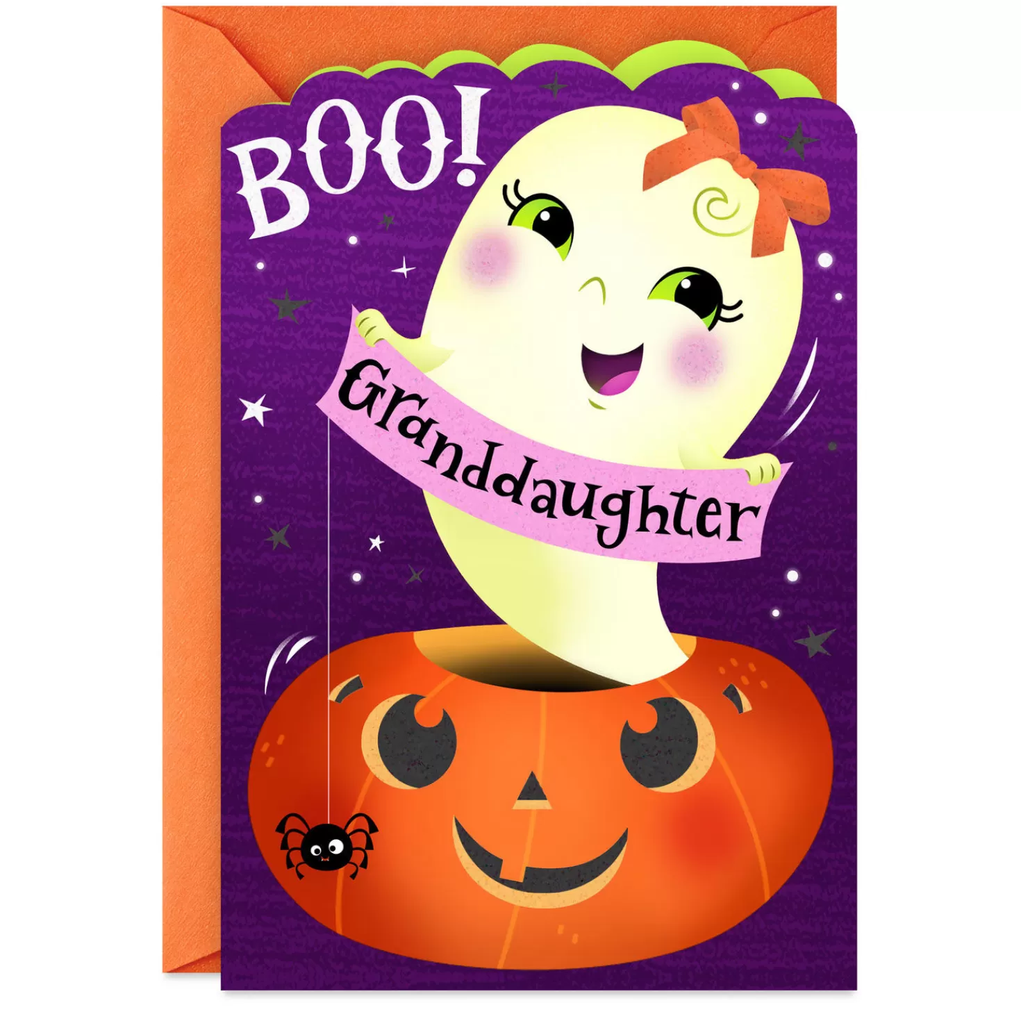 Halloween (10/31)>Hallmark Boo For Very Loved You Halloween Card For Granddaughter