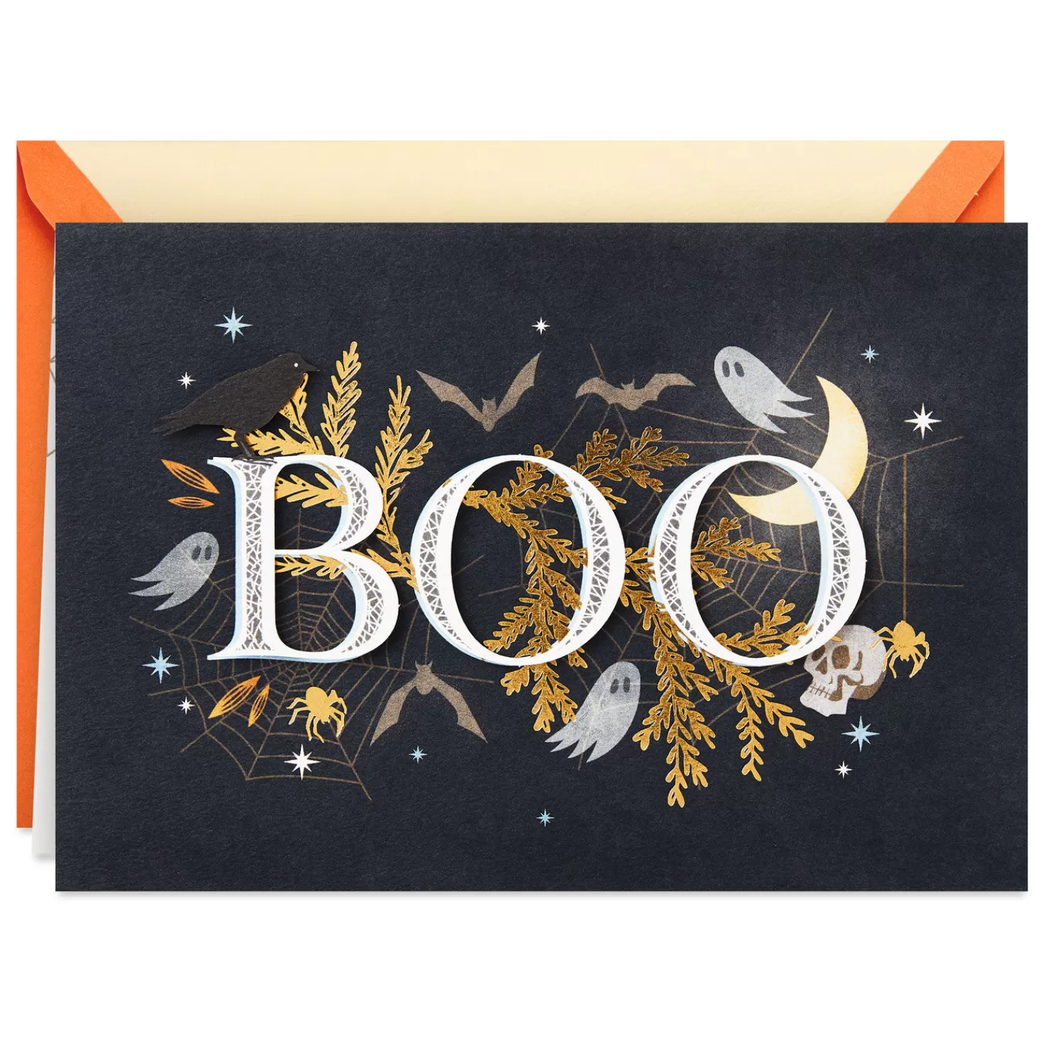 Halloween (10/31)>Hallmark Boo Halloween Card