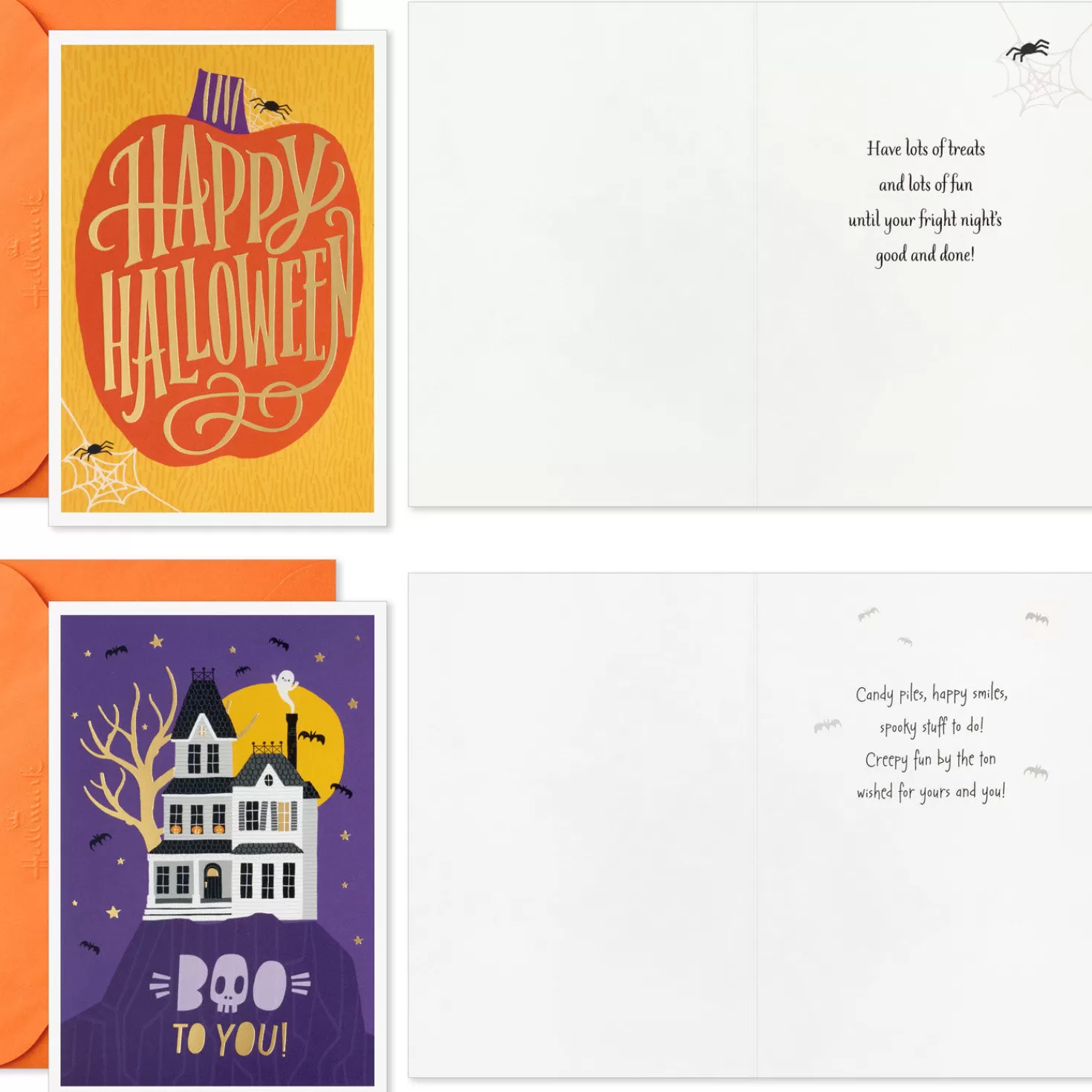 Halloween (10/31)>Hallmark Boo To You Boxed Halloween Cards Assortment, Pack Of 36