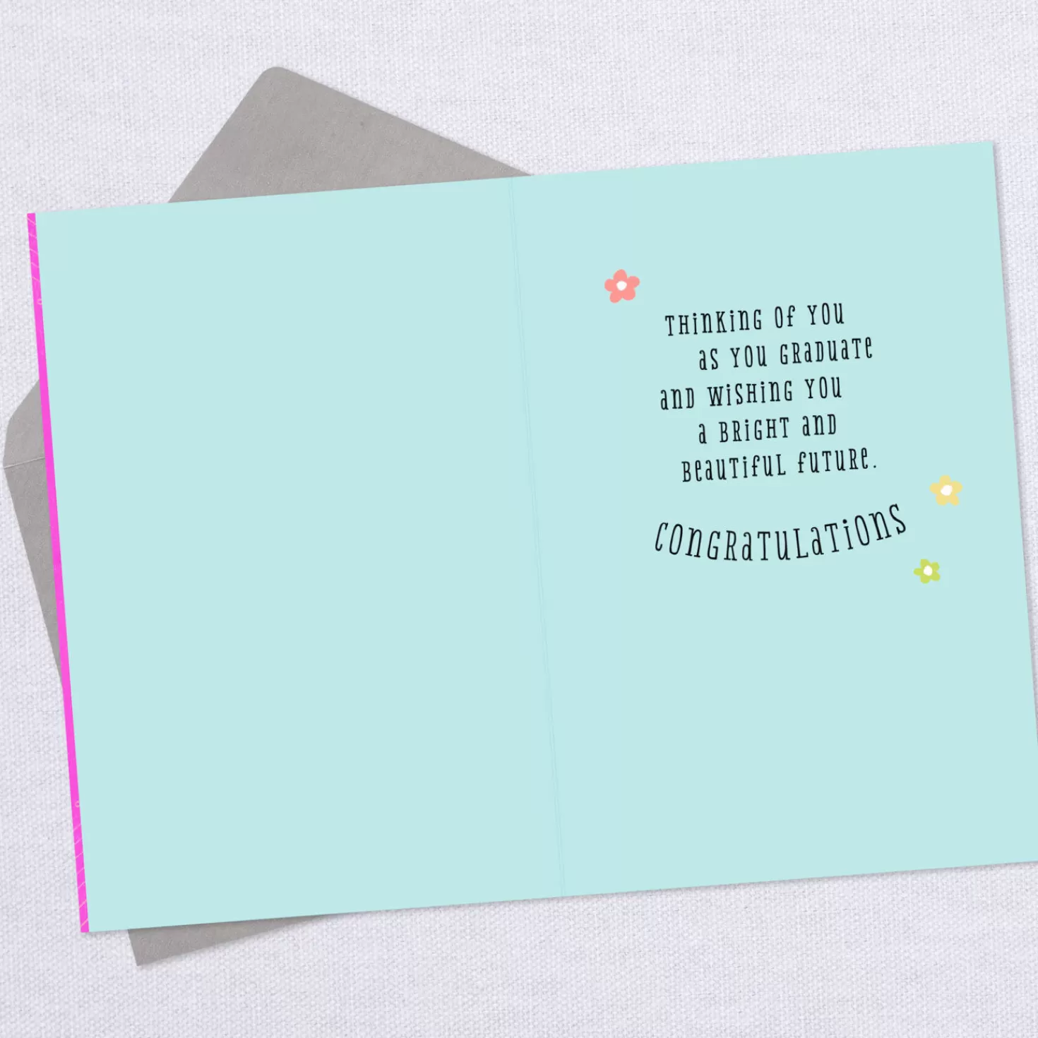 Best Bright And Beautiful Future High School Graduation Card For Her Graduation