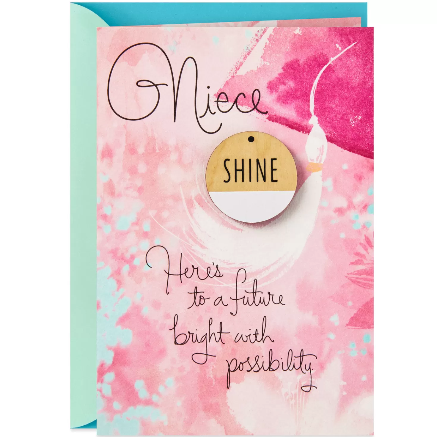 Clearance Bright Future Graduation Card For Niece With Shine Token Graduation