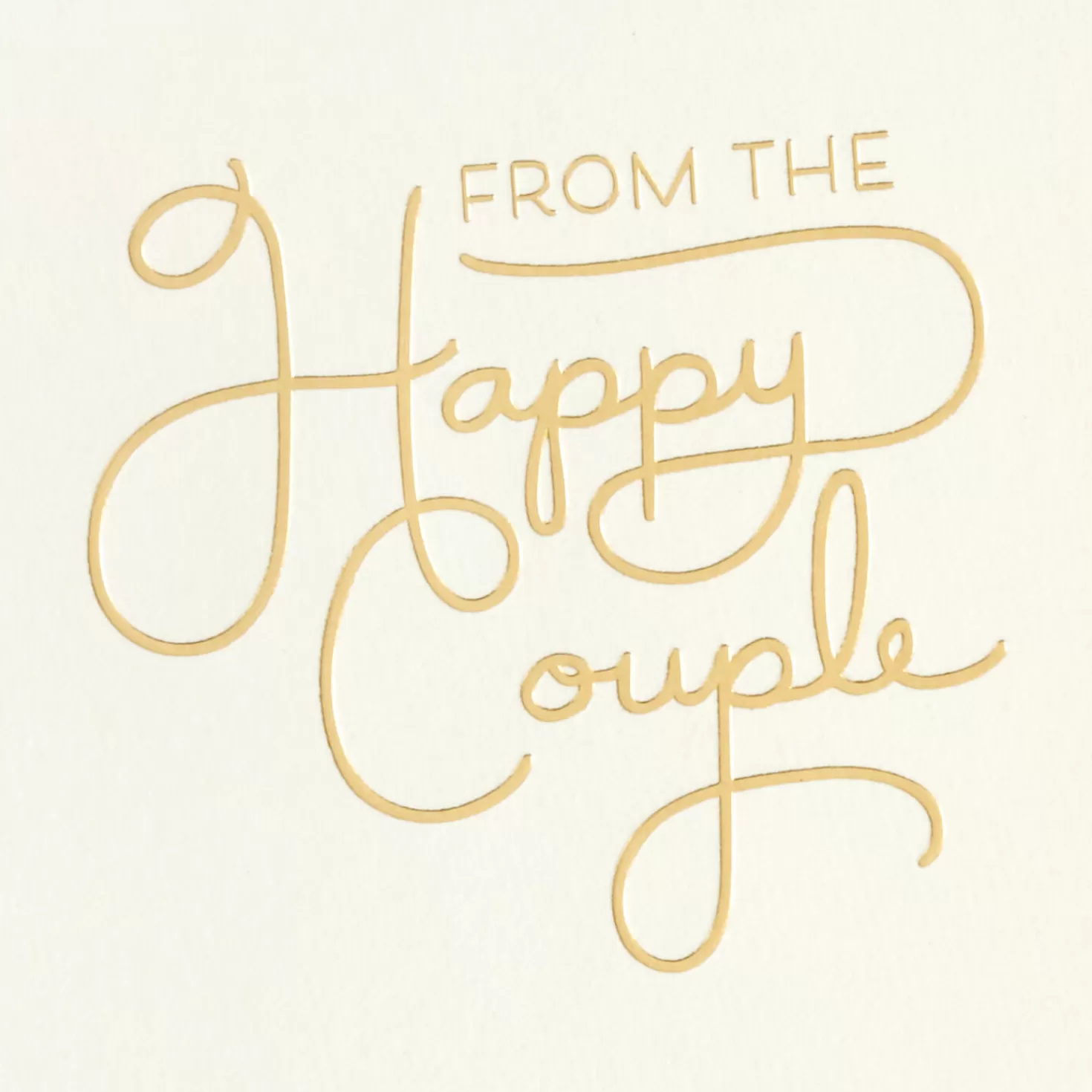 Hot Bulk Ivory And Gold Blank Wedding Thank-You Notes, Box Of 100 Wedding