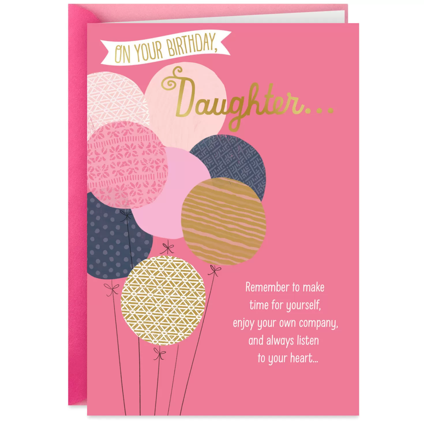 Birthday>Hallmark Bunch Of Balloons Birthday Card For Daughter