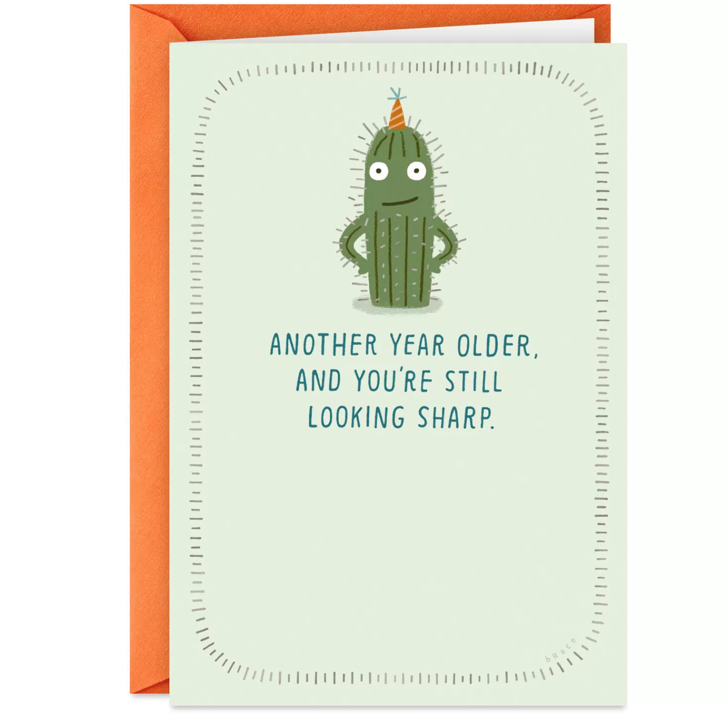 Birthday>Hallmark Cactus Looking Sharp Funny Birthday Card