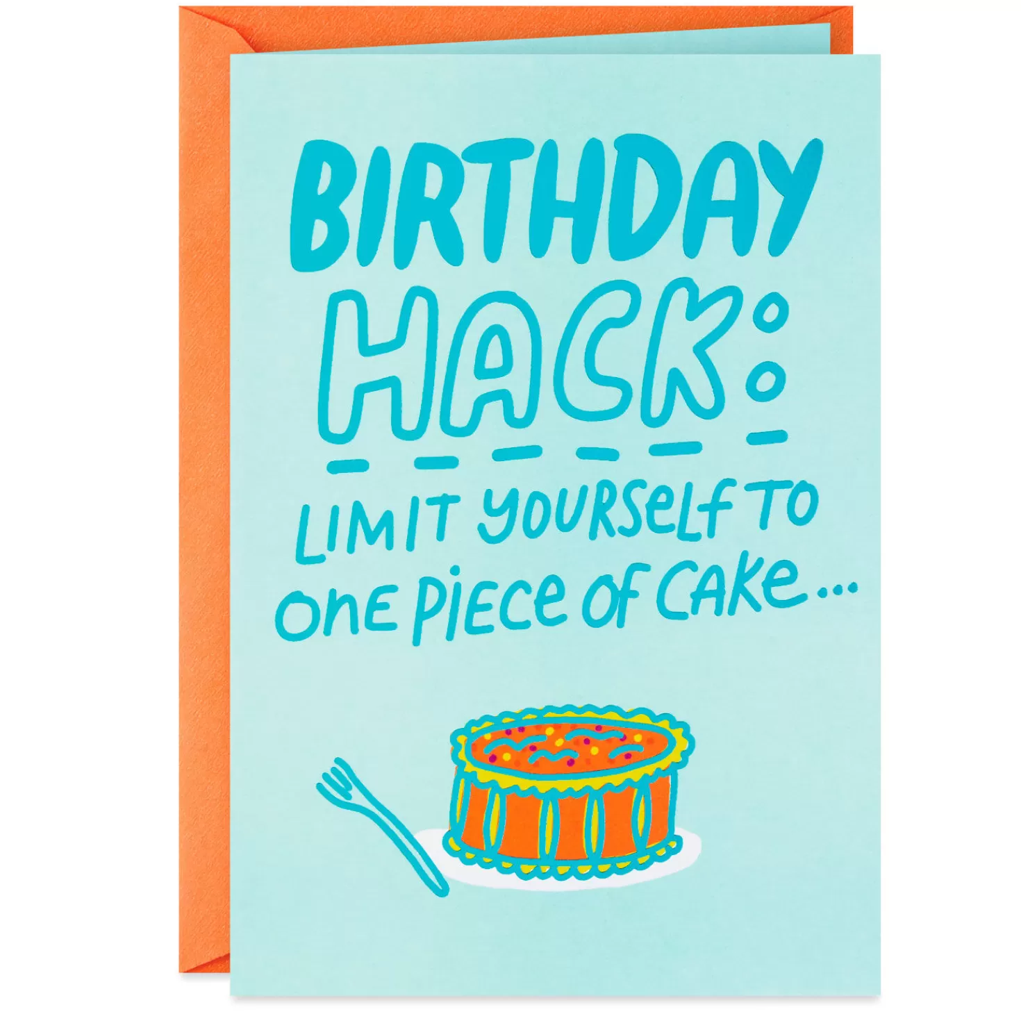 Birthday>Hallmark Cake Hack Funny Birthday Card