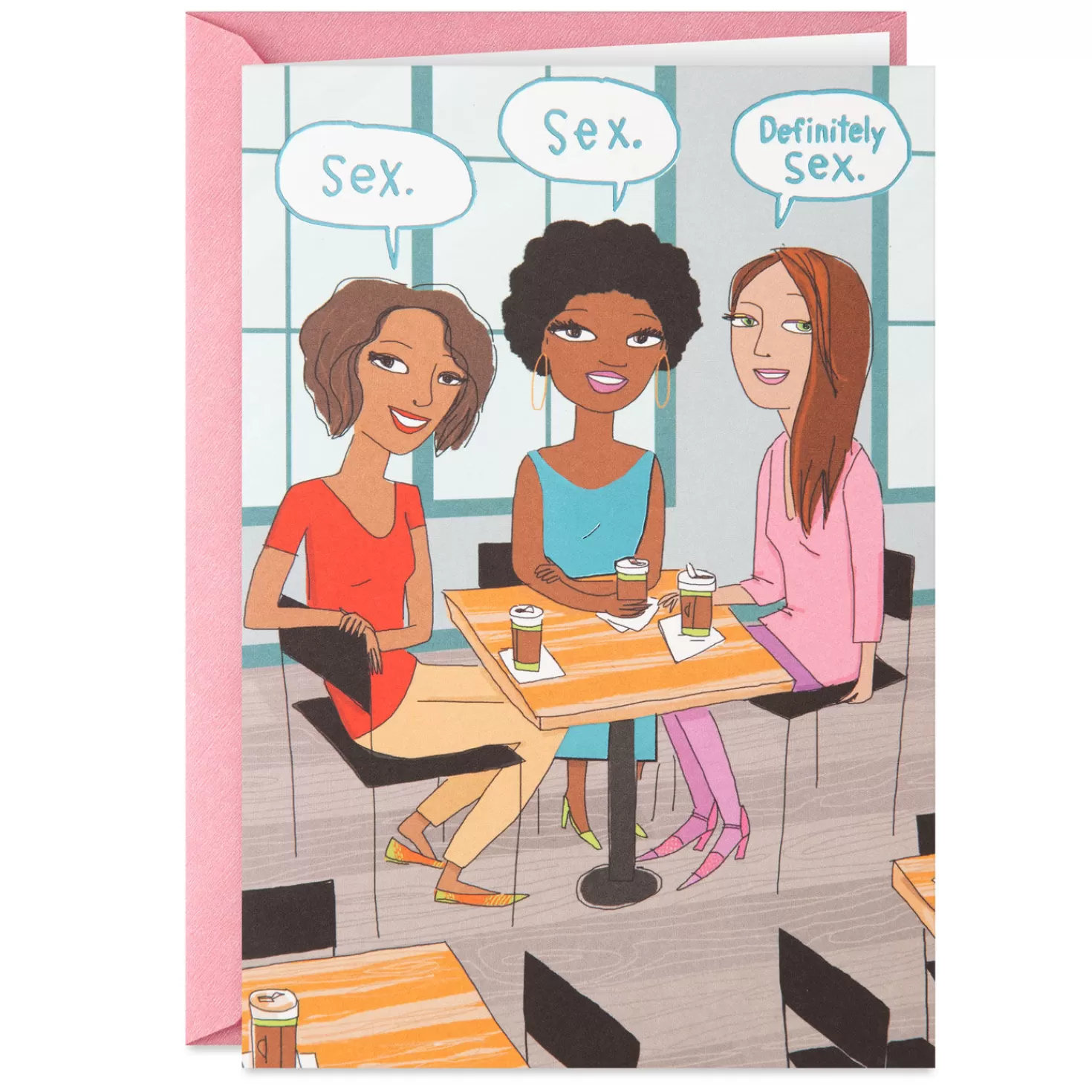 Birthday>Hallmark Cake Or Sex Funny Birthday Card