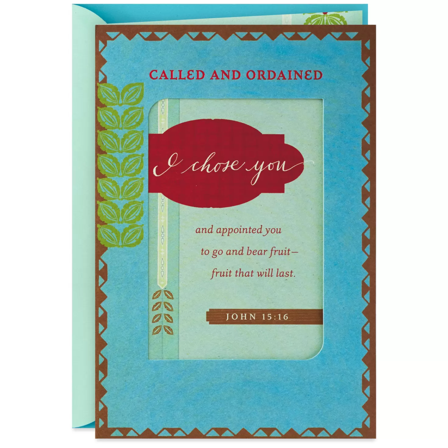 Fashion Called And Ordained Religious Clergy Ordination Card Congratulations