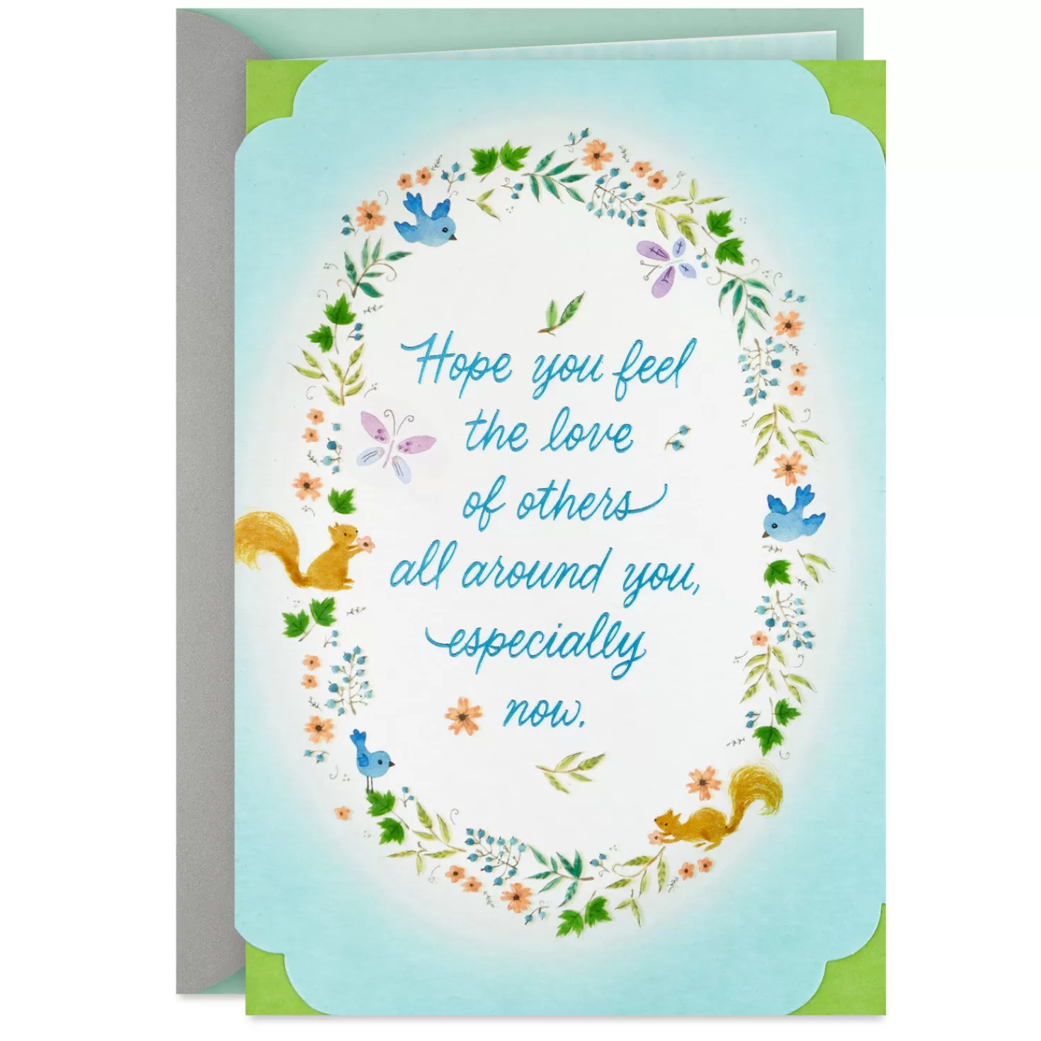 Best Sale Caring Thoughts Surround You Sympathy Card Sympathy